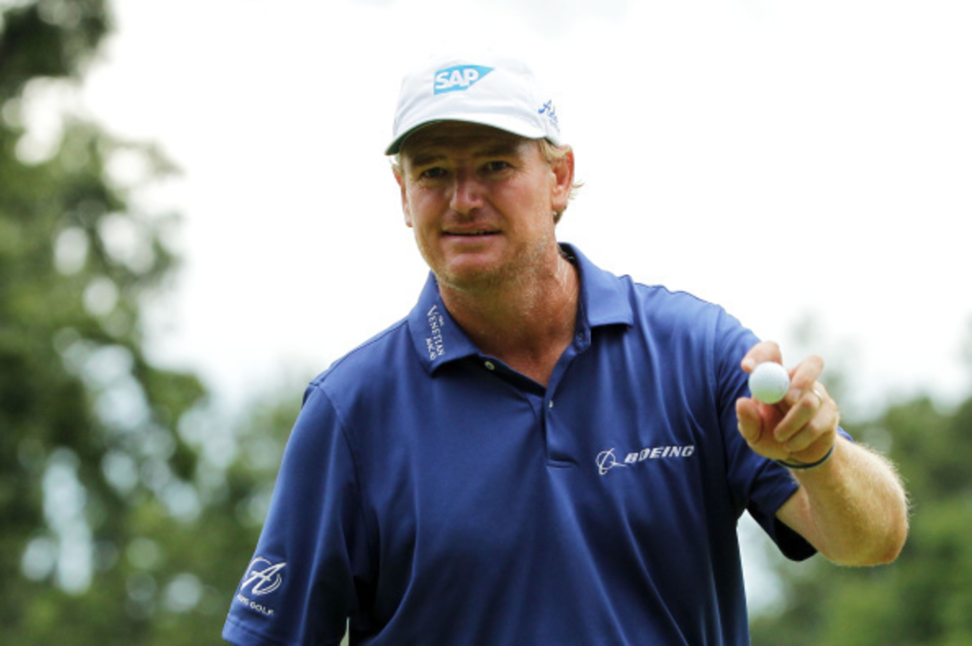 Ernie Els has caught fire at the right time of year.