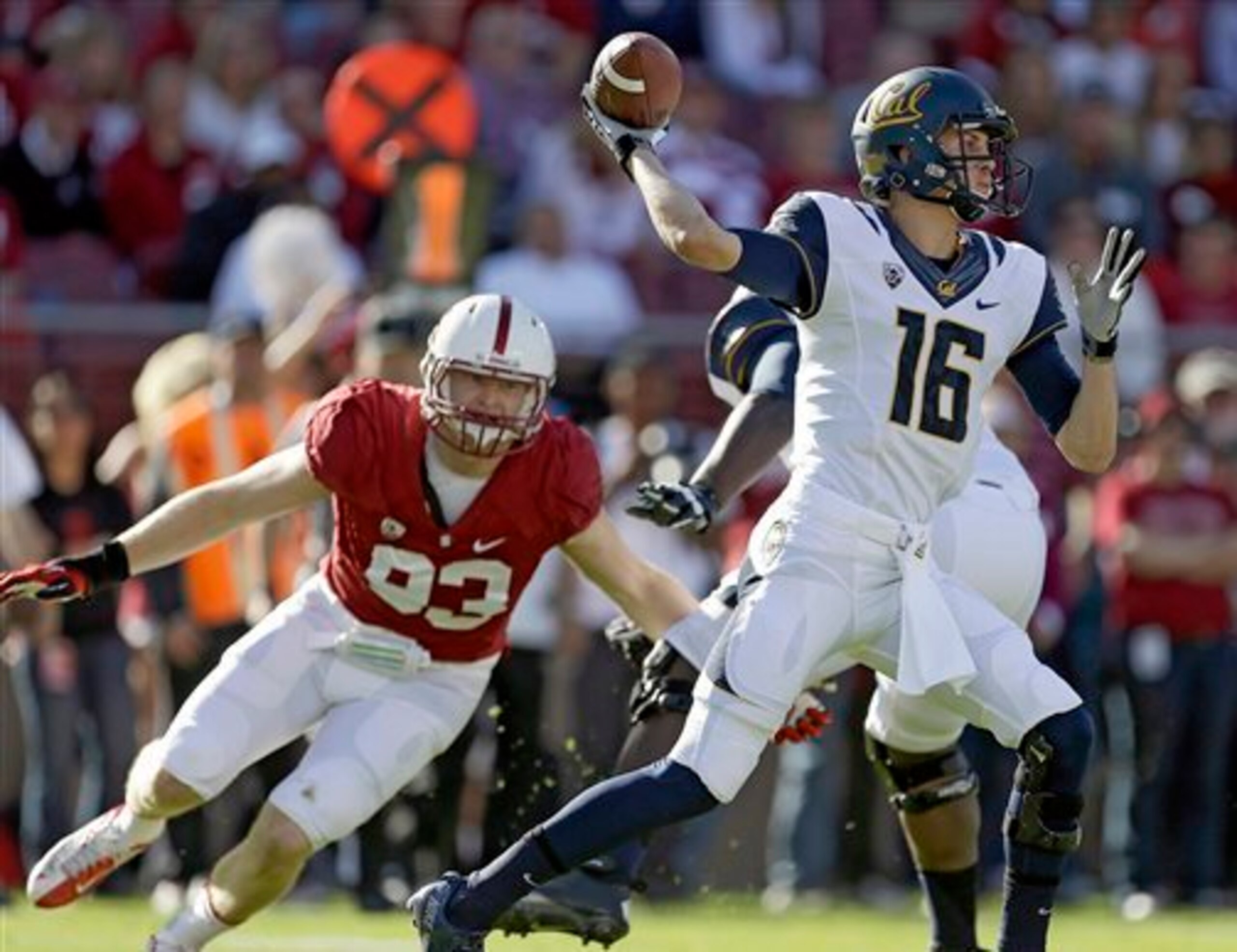 Jared Goff and Cal hope to build on a difficult 2013.