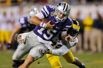Jake Waters emerged as Kansas State's starting QB in 2013.
