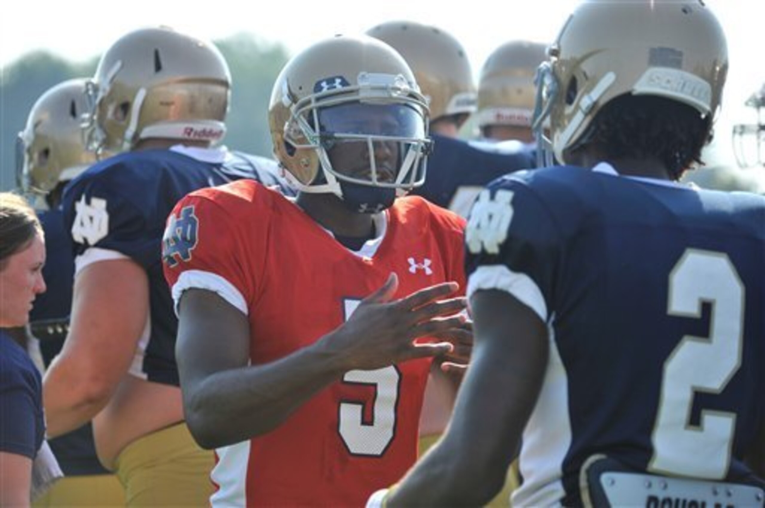 Everett Golson is a key addition for Notre Dame in 2014.