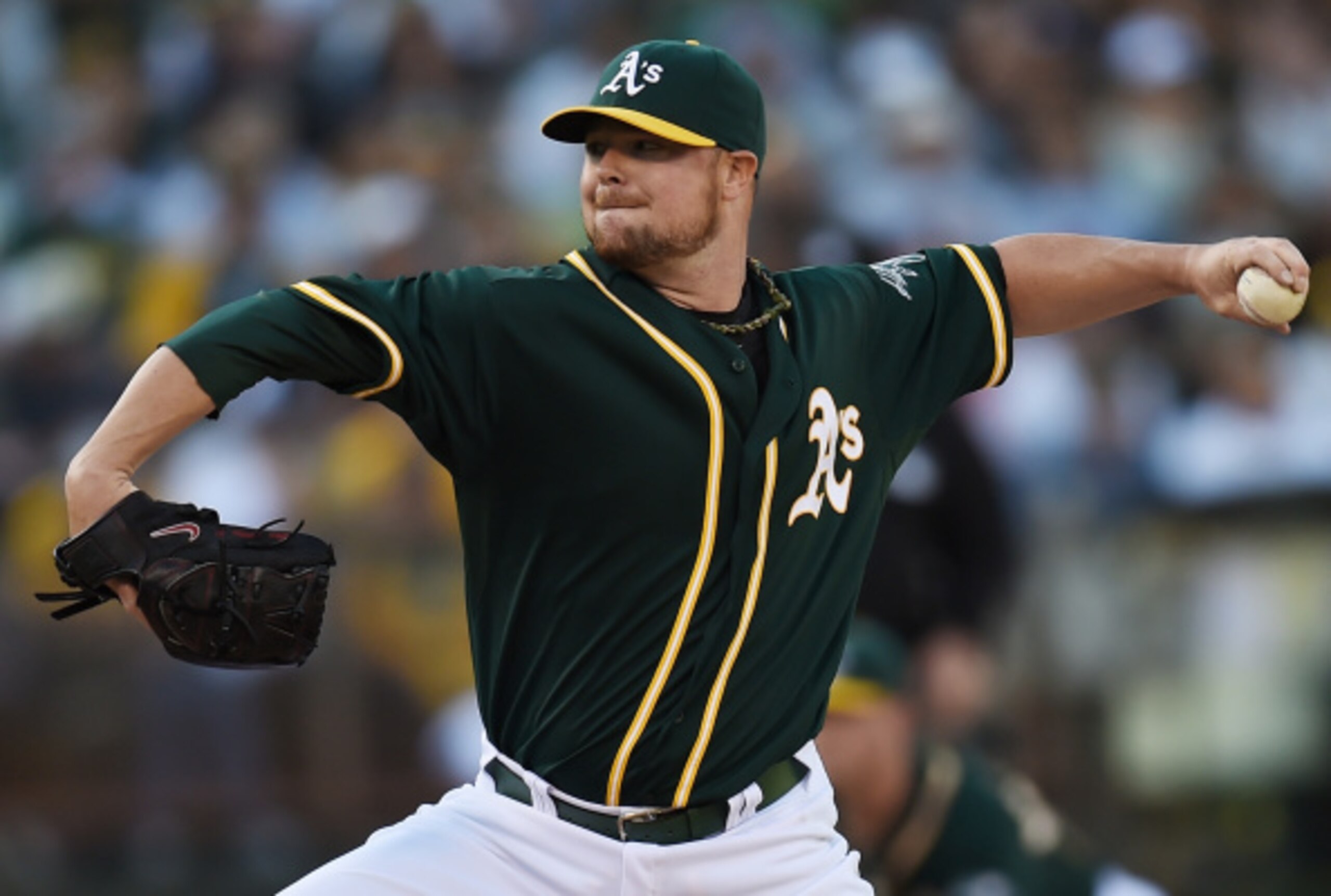 Jon Lester is 3-1 with a 2.60 ERA in Oakland.
