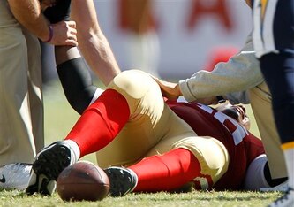 Rookie center Marcus Martin figures to miss at least eight weeks after dislocating his kneecap.