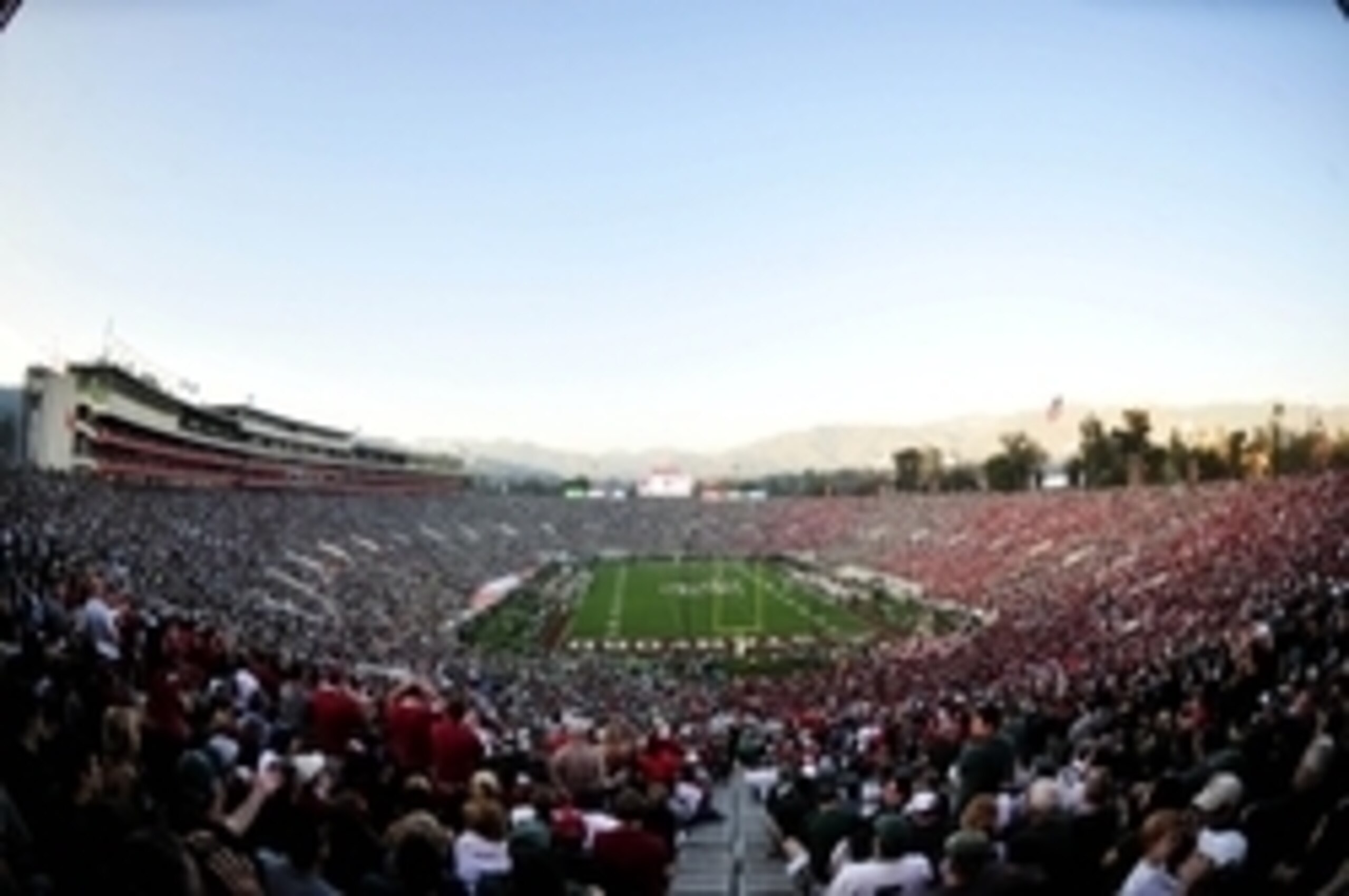 The Rose Bowl on January 1, 2014
