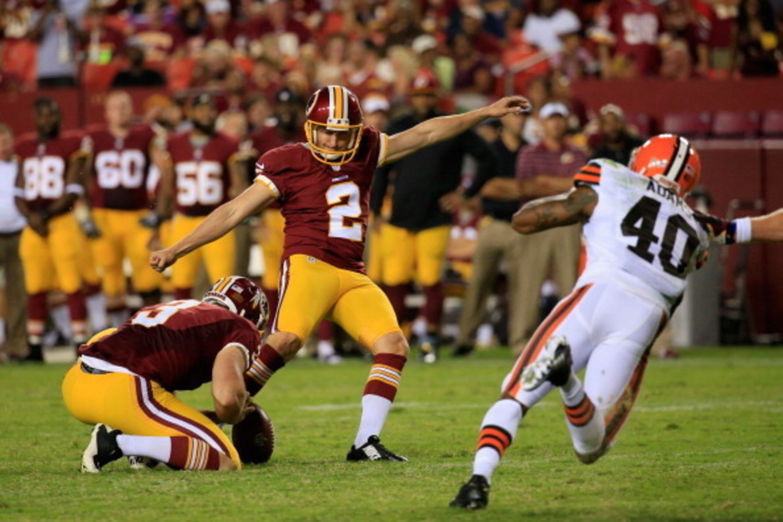 Kai Forbath is in danger of losing his roster spot.