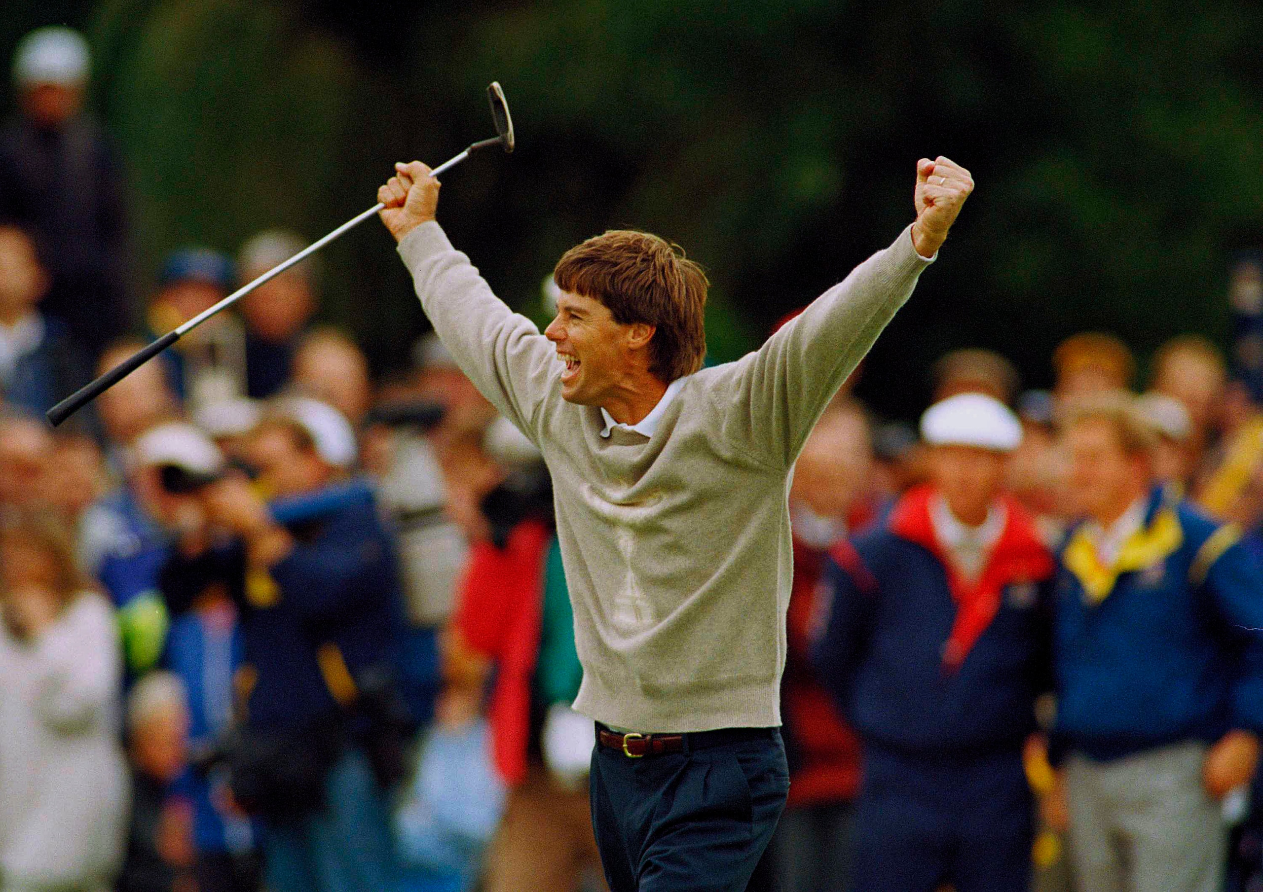 Paul Azinger was his usual fiery self at the Belfry in 1993.