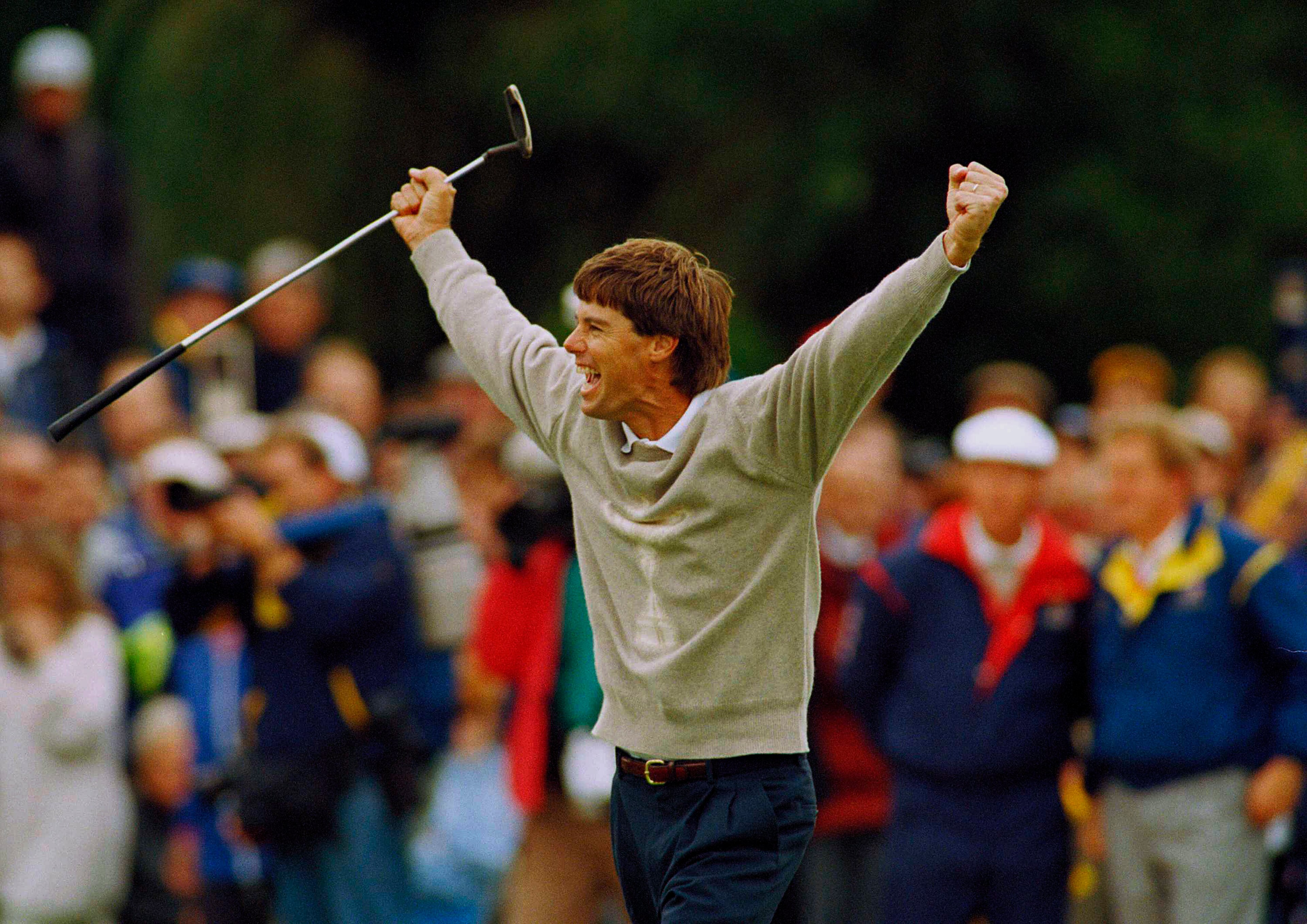 Paul Azinger was his usual fiery self at the Belfry in 1993.
