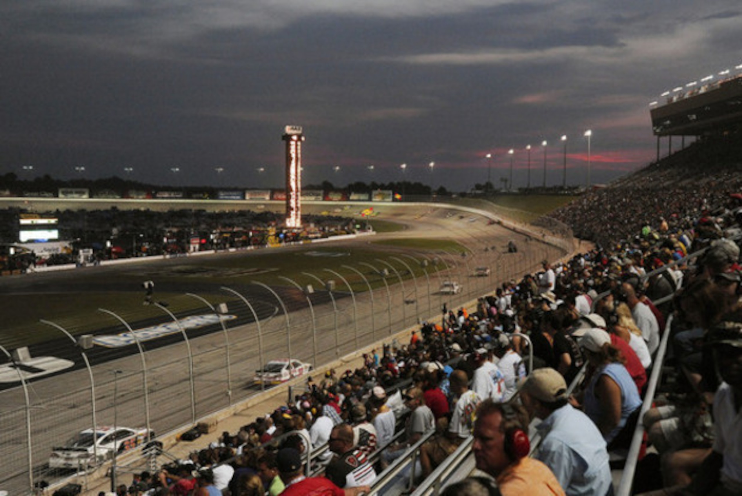 Sprint Cup action at Atlanta Motor Speedway.