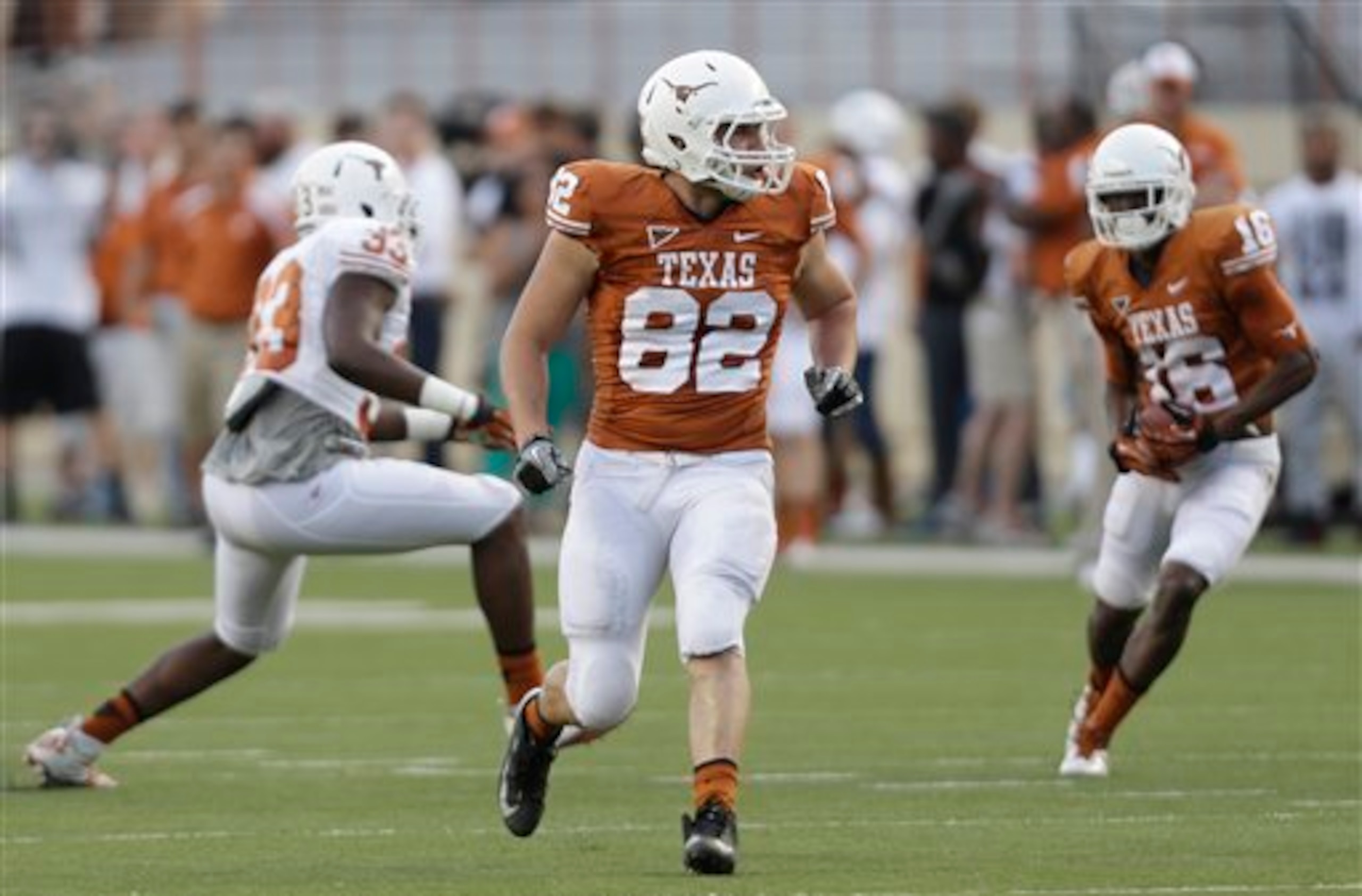 Can Geoff Swaim emerge as Texas' every-down tight end?