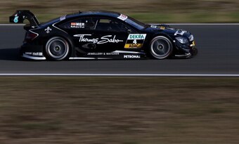 Merhi in DTM last season.
