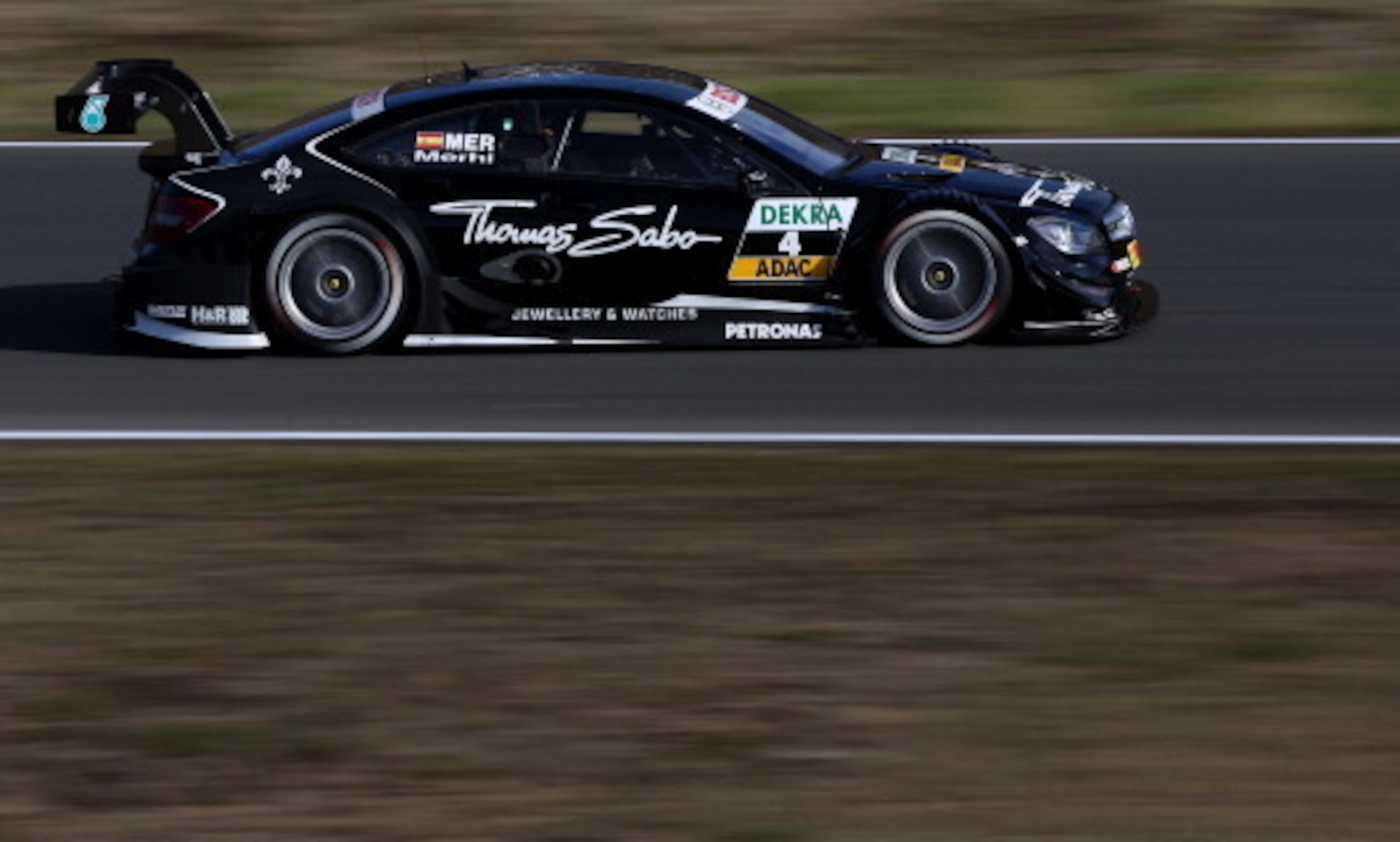 Merhi in DTM last season. Merhi in DTM last season.