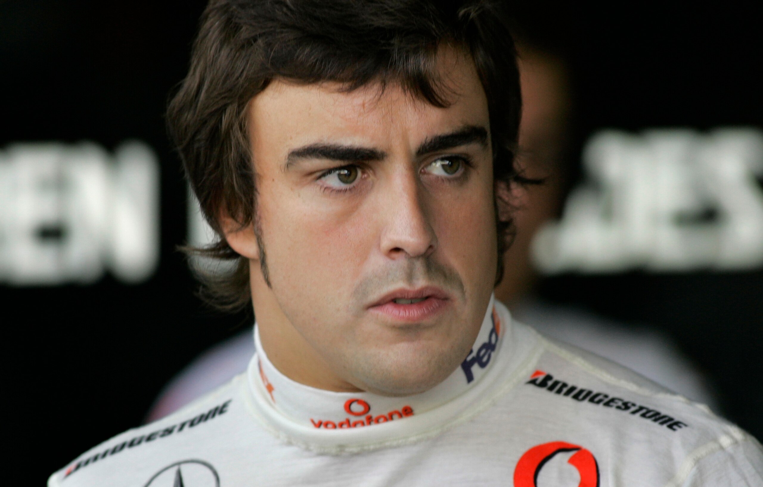 Alonso in his McLaren days. Alonso in his McLaren days.