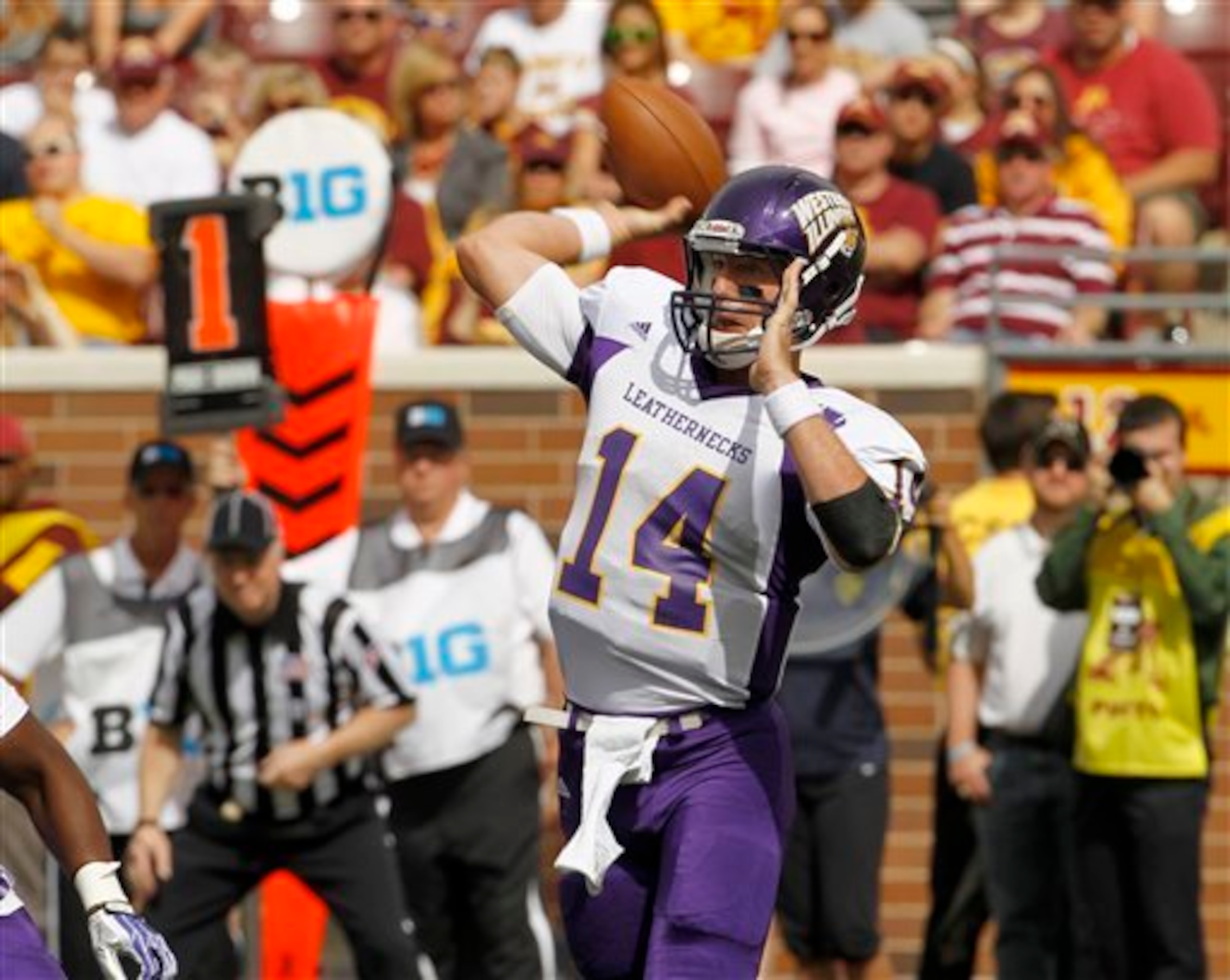 Quarterback Trenton Norvell has the size and arm strength to give opponents headaches.