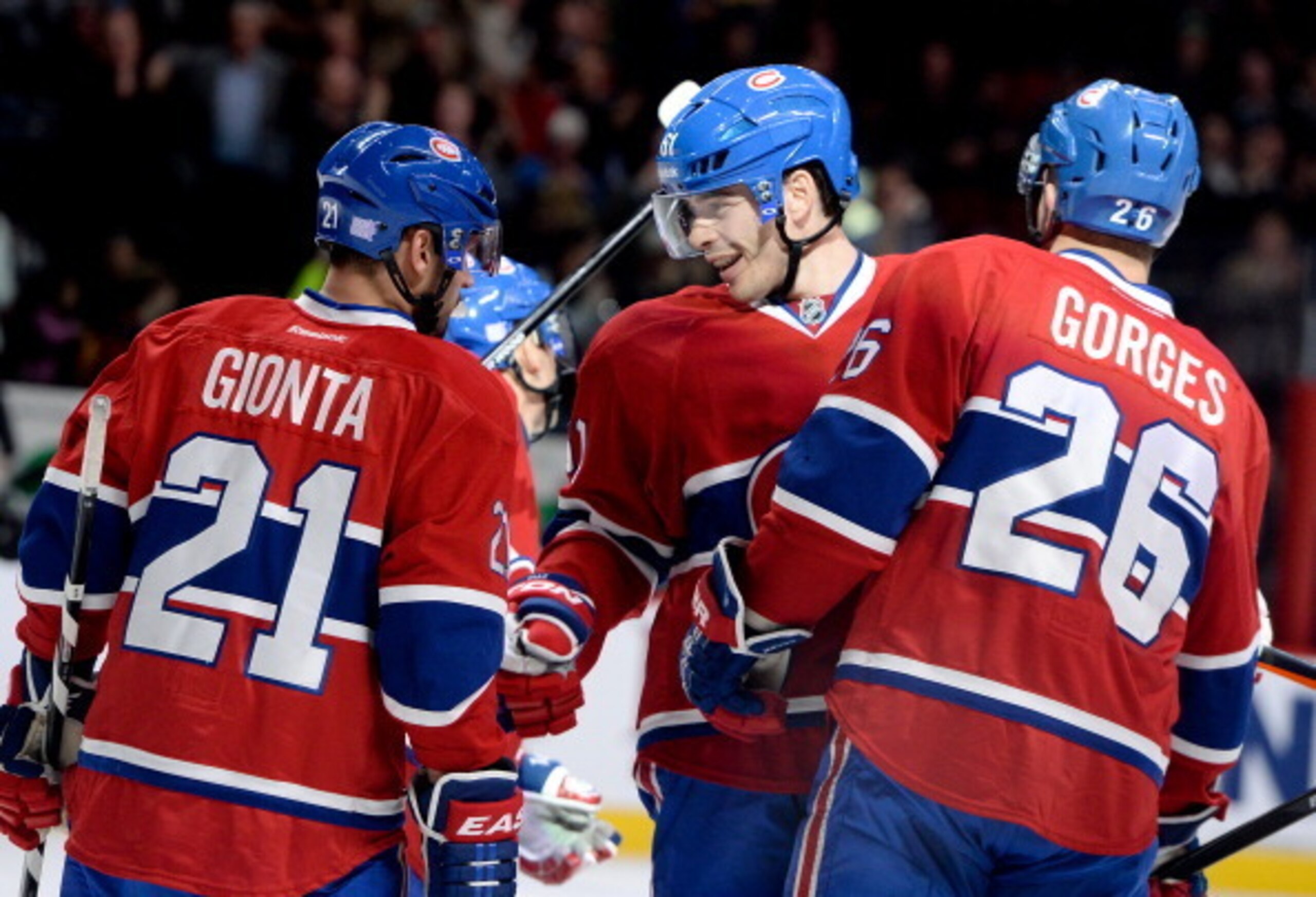 Brian Gionta (left) and Josh Gorges (right) will both suit up for the Buffalo Sabres in 2014-15.