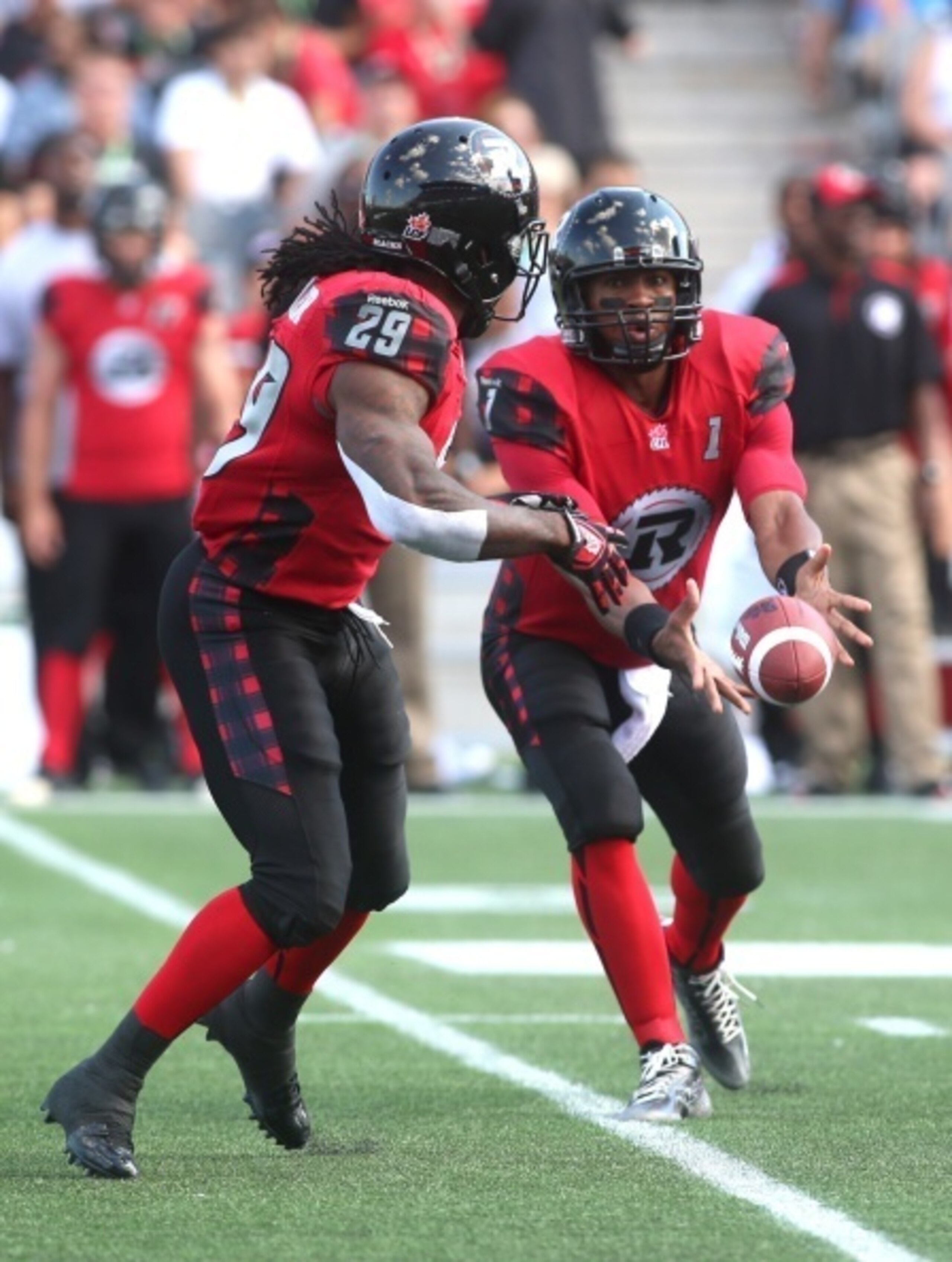 Sorry, Ottawa, but football uniforms are no place for plaid.