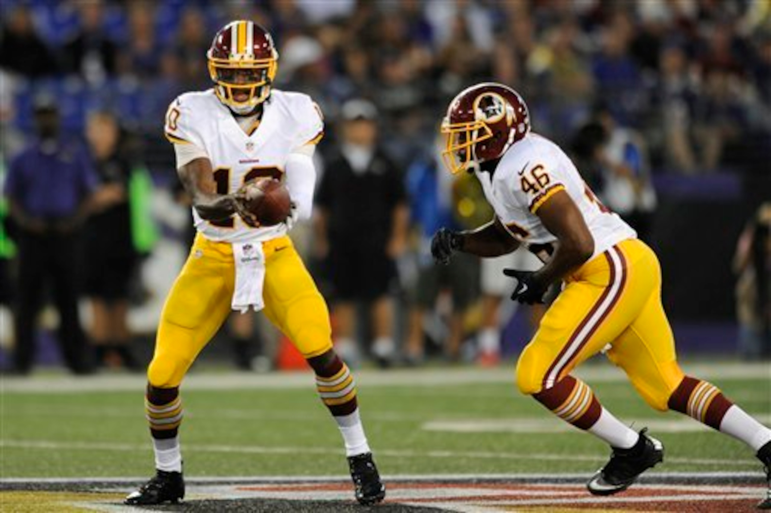 A reliance on the running game could be the best option for Washington in Week 1.
