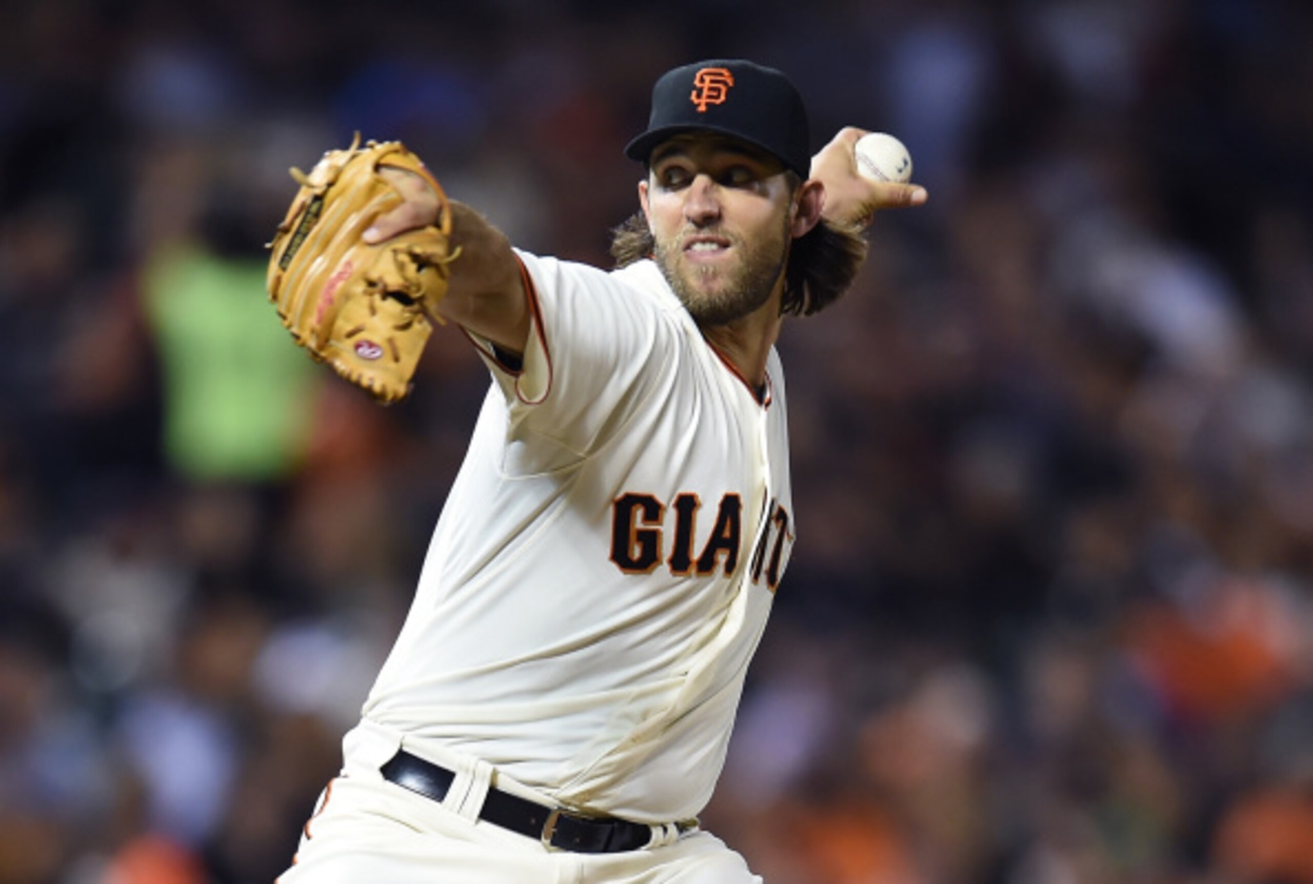 The Giants could use Madison Bumgarner's 1.58 ERA and 0.58 WHIP in August for another month...or two.