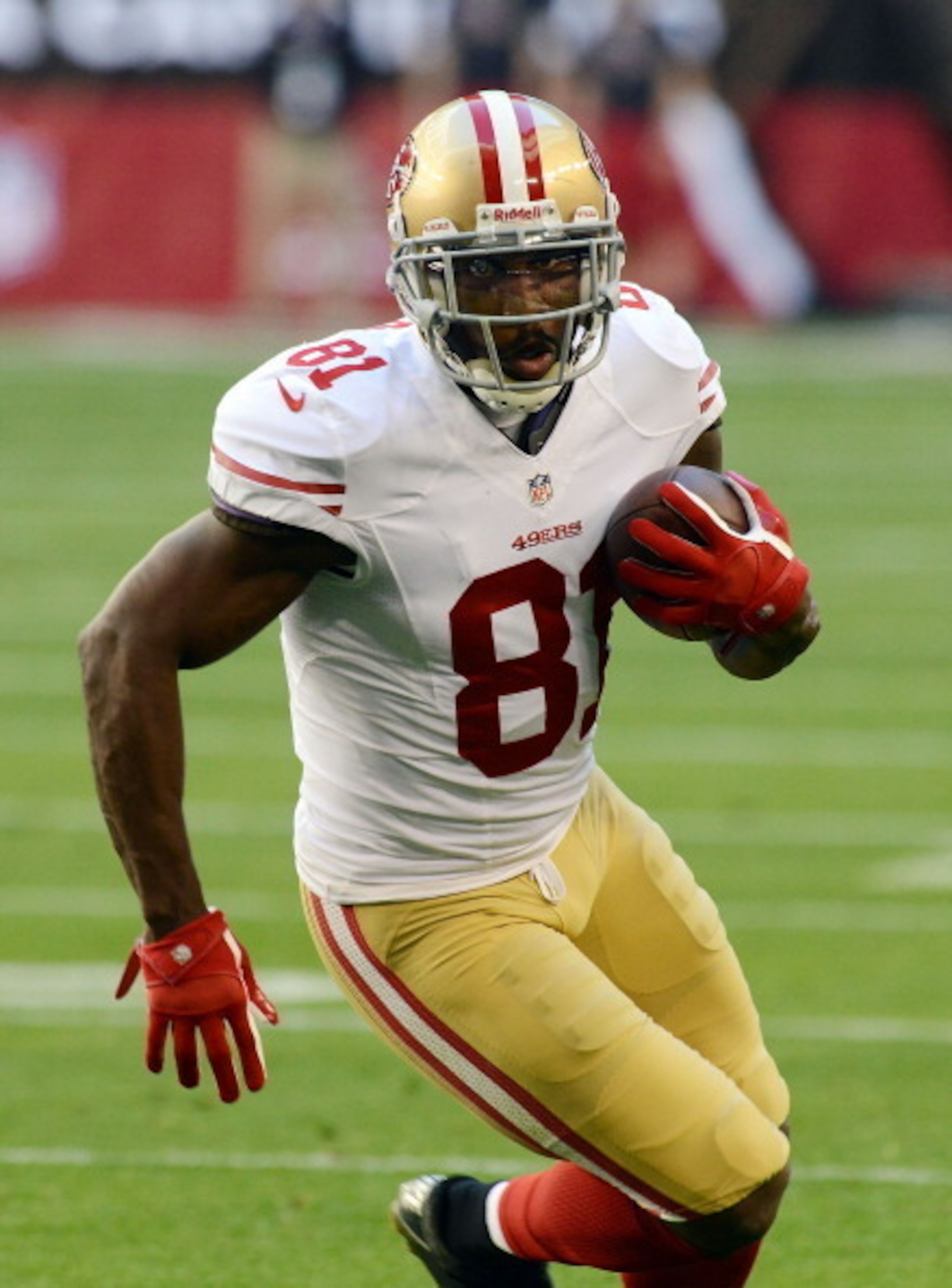Anquan Boldin led the 49ers with 85 catches in 2013. Anquan Boldin led the 49ers with 85 catches in 2013.