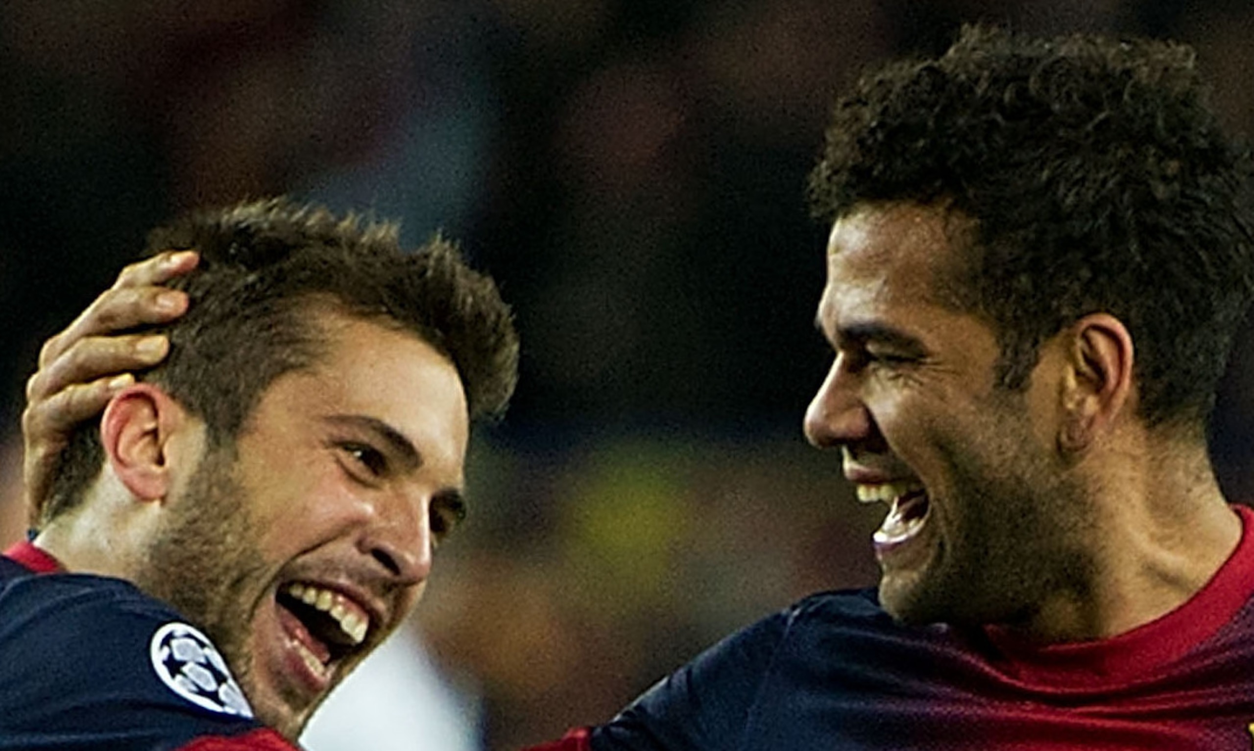 Dani Alves and Jordi Alba were far too profligate.