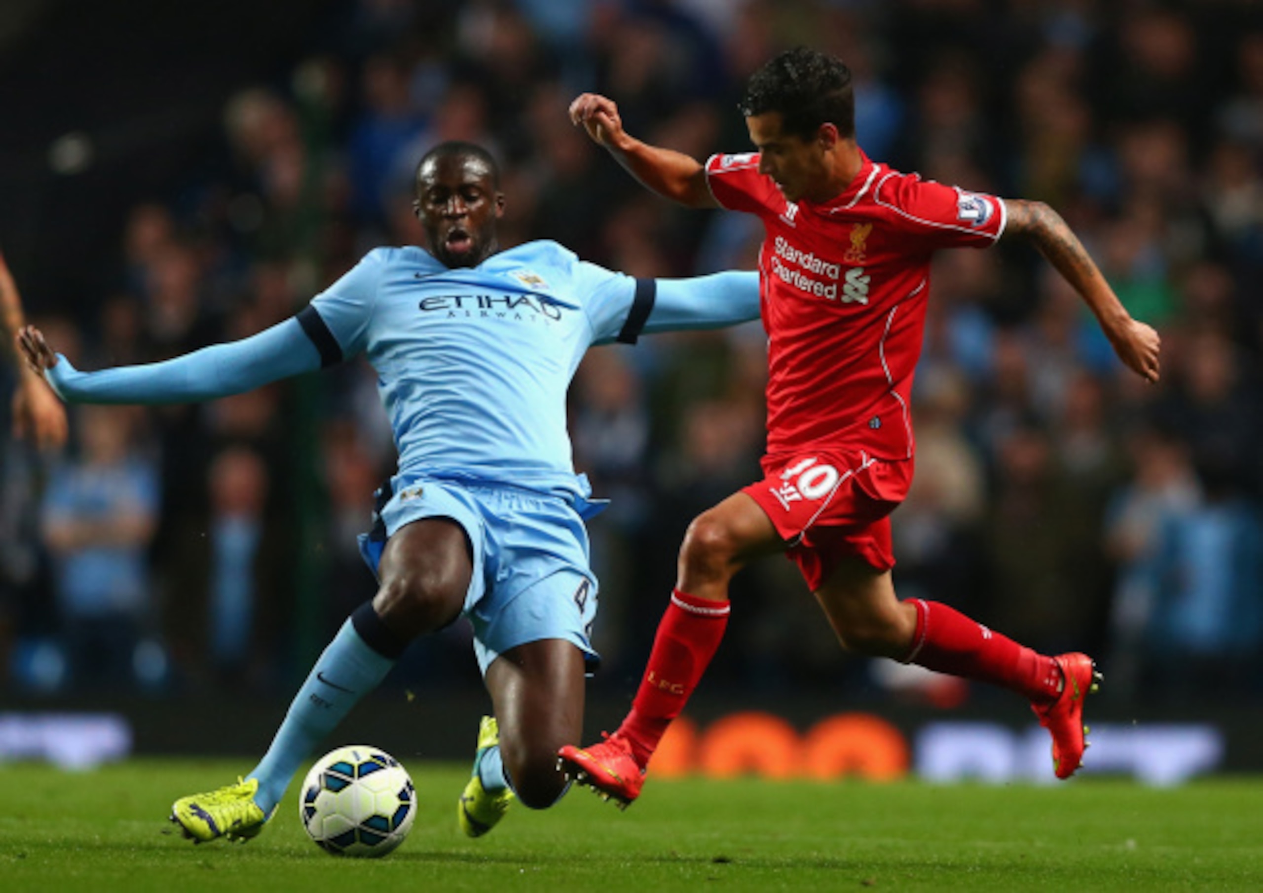 It may not have been the greatest sign that Toure's best match so far this season came in a City loss.