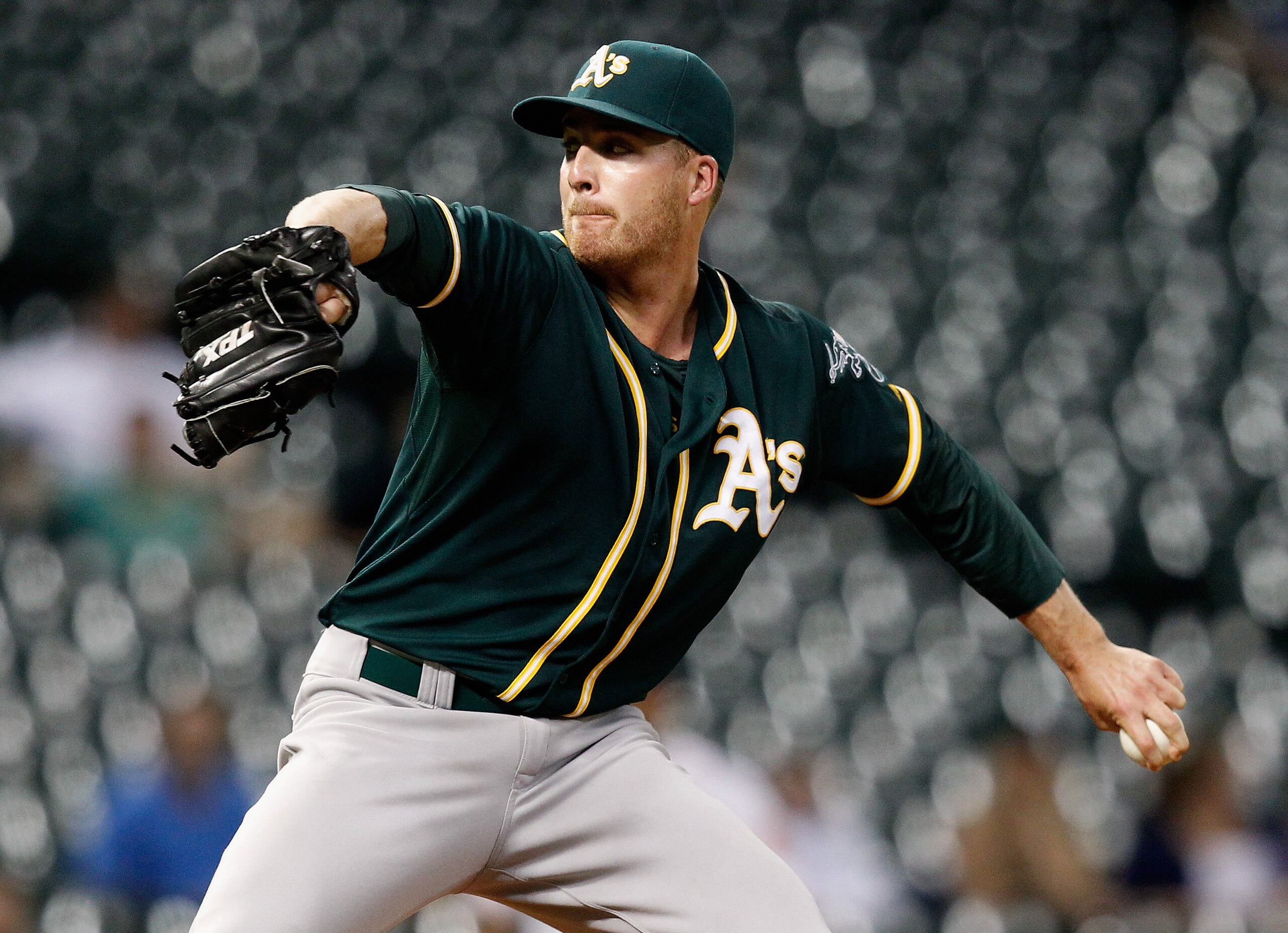While closer Sean Doolittle is sidelined, the A's have turned to fellow lefty Eric O'Flaherty in the ninth.