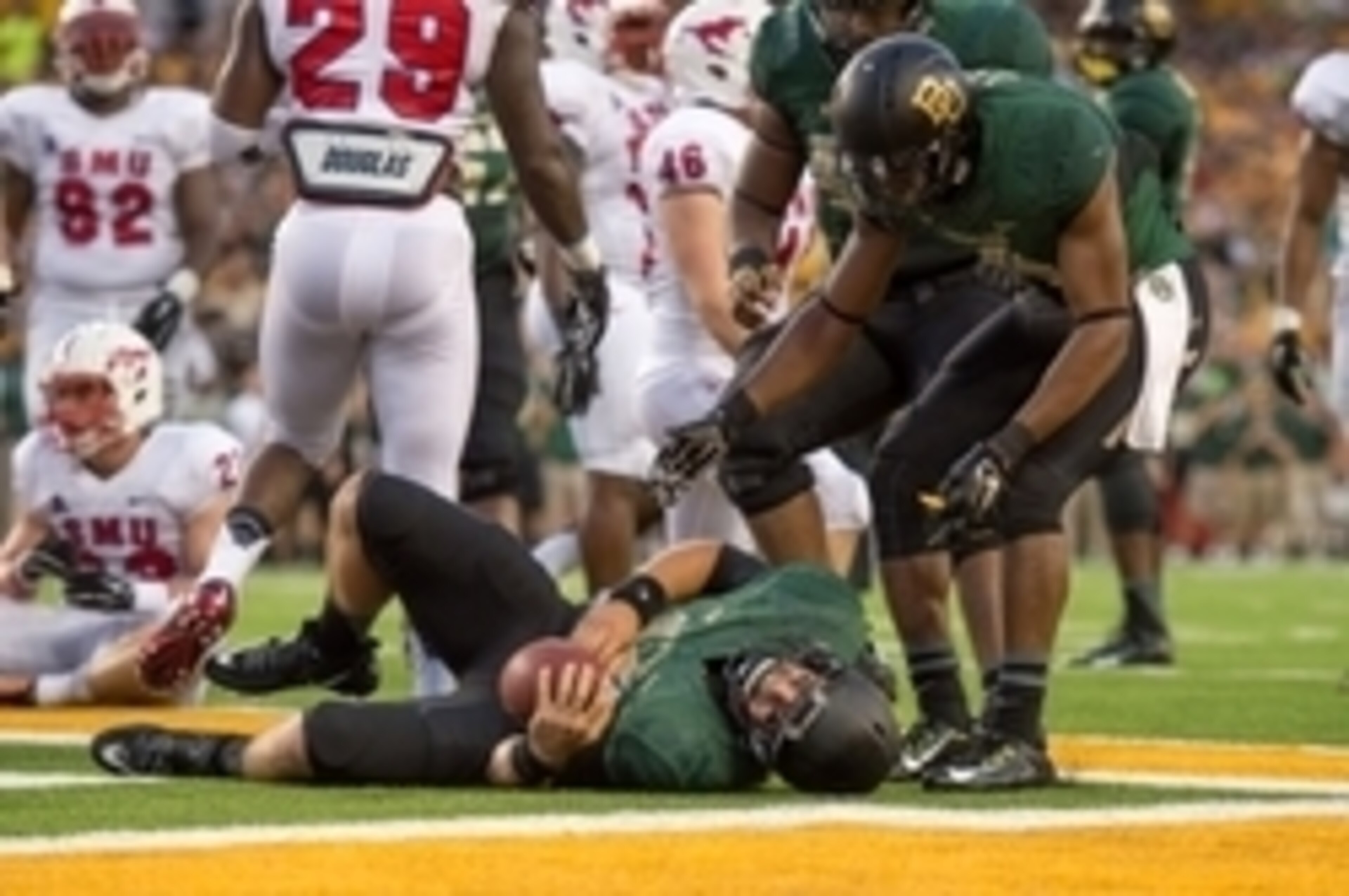 Arguably the best senior quarterback in college football, Bryce Petty, went down with an injury Sunday.