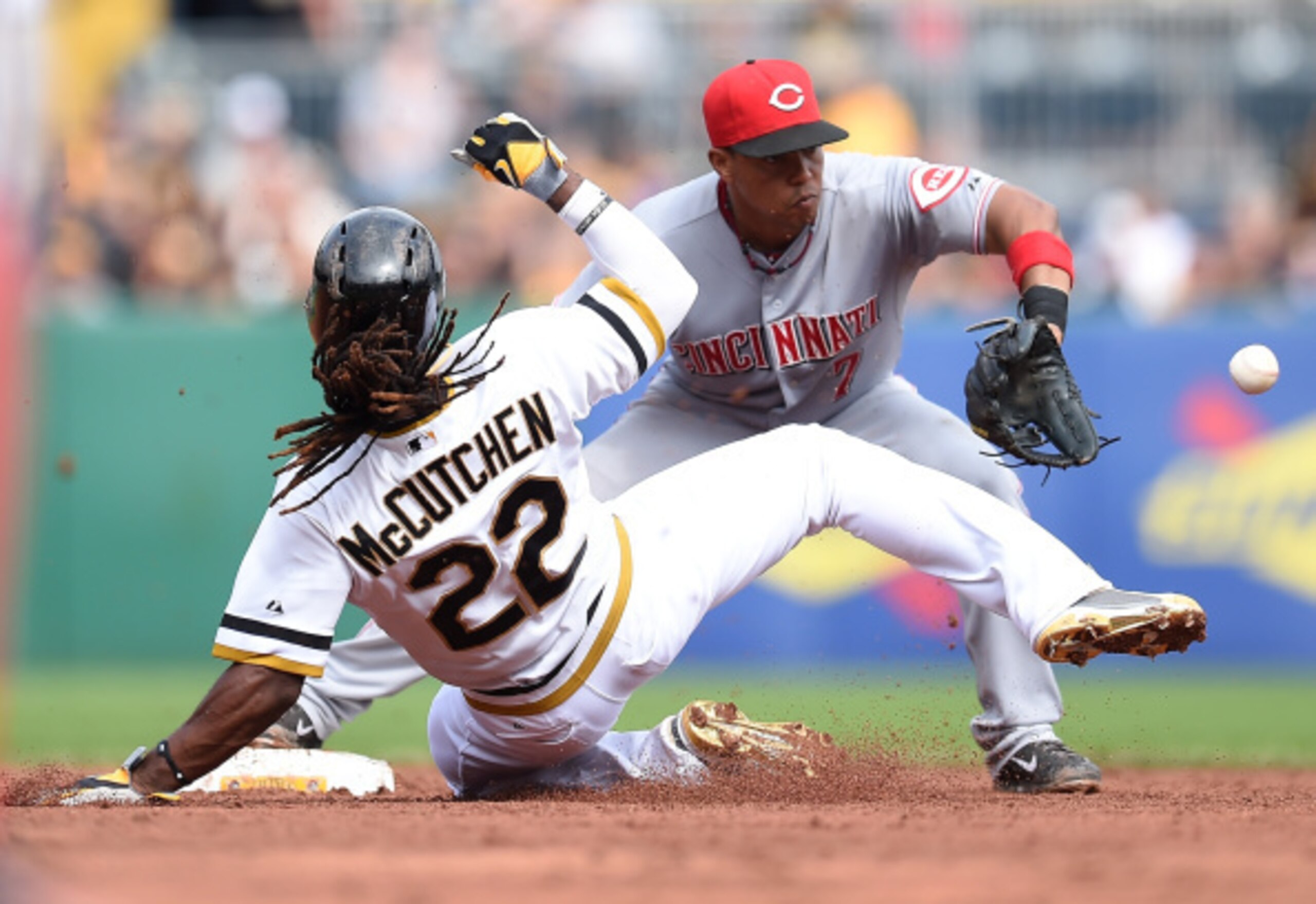 Andrew McCutchen continues to produce despite playing in pain.