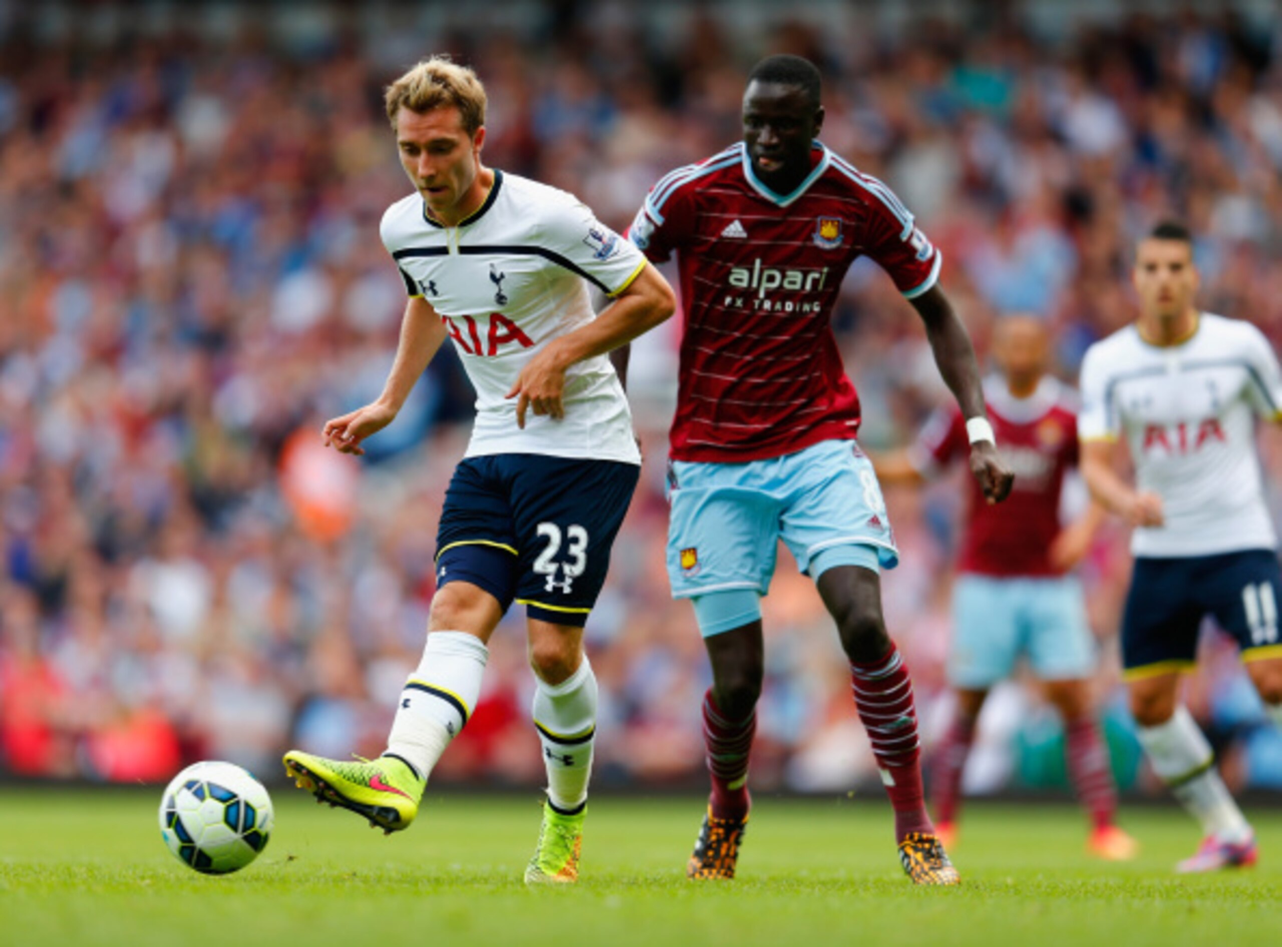 After a relatively quiet outing against West Ham, Christian Eriksen's form is picking up.