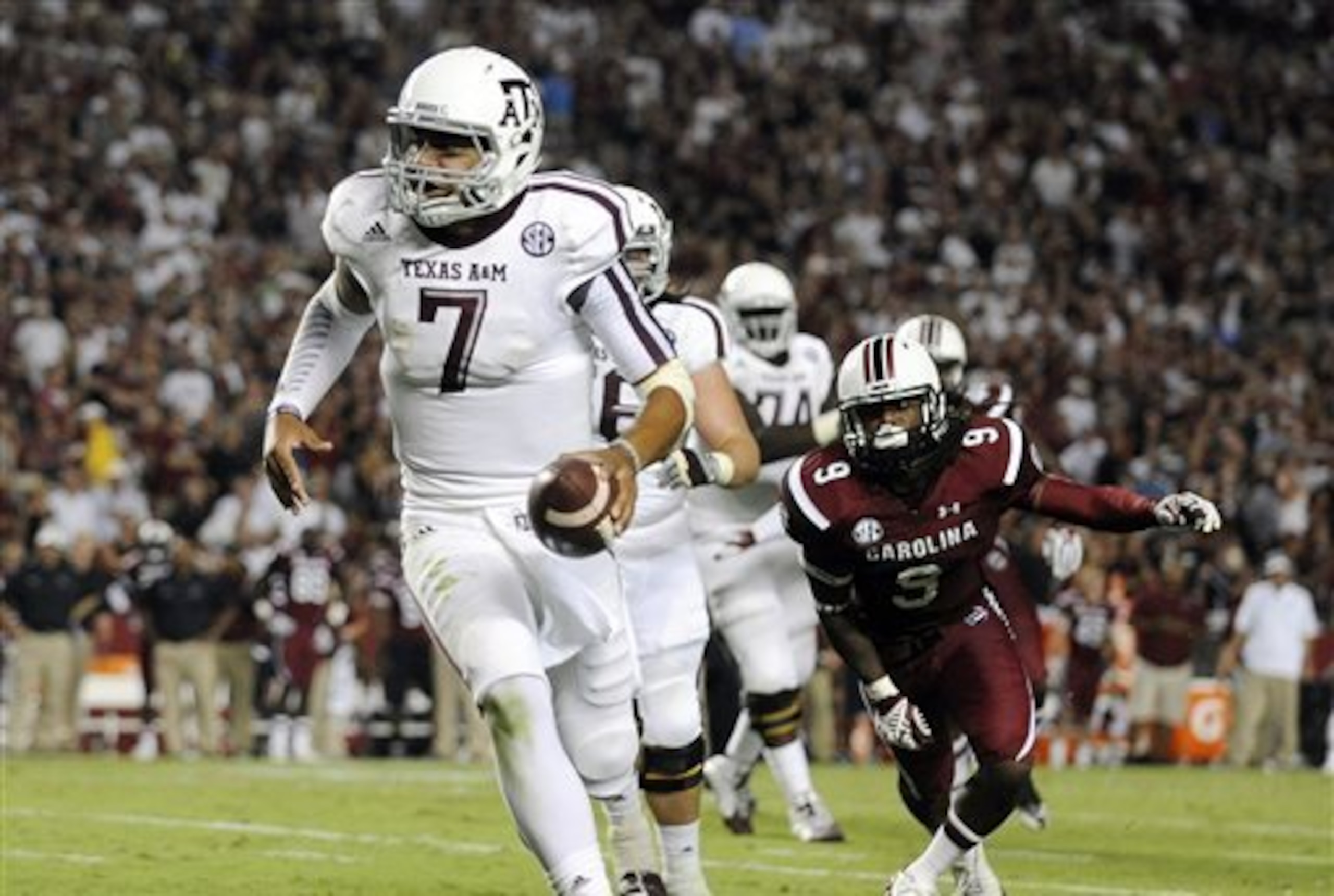 Kenny HIll had a smashing debut for Texas A&M.