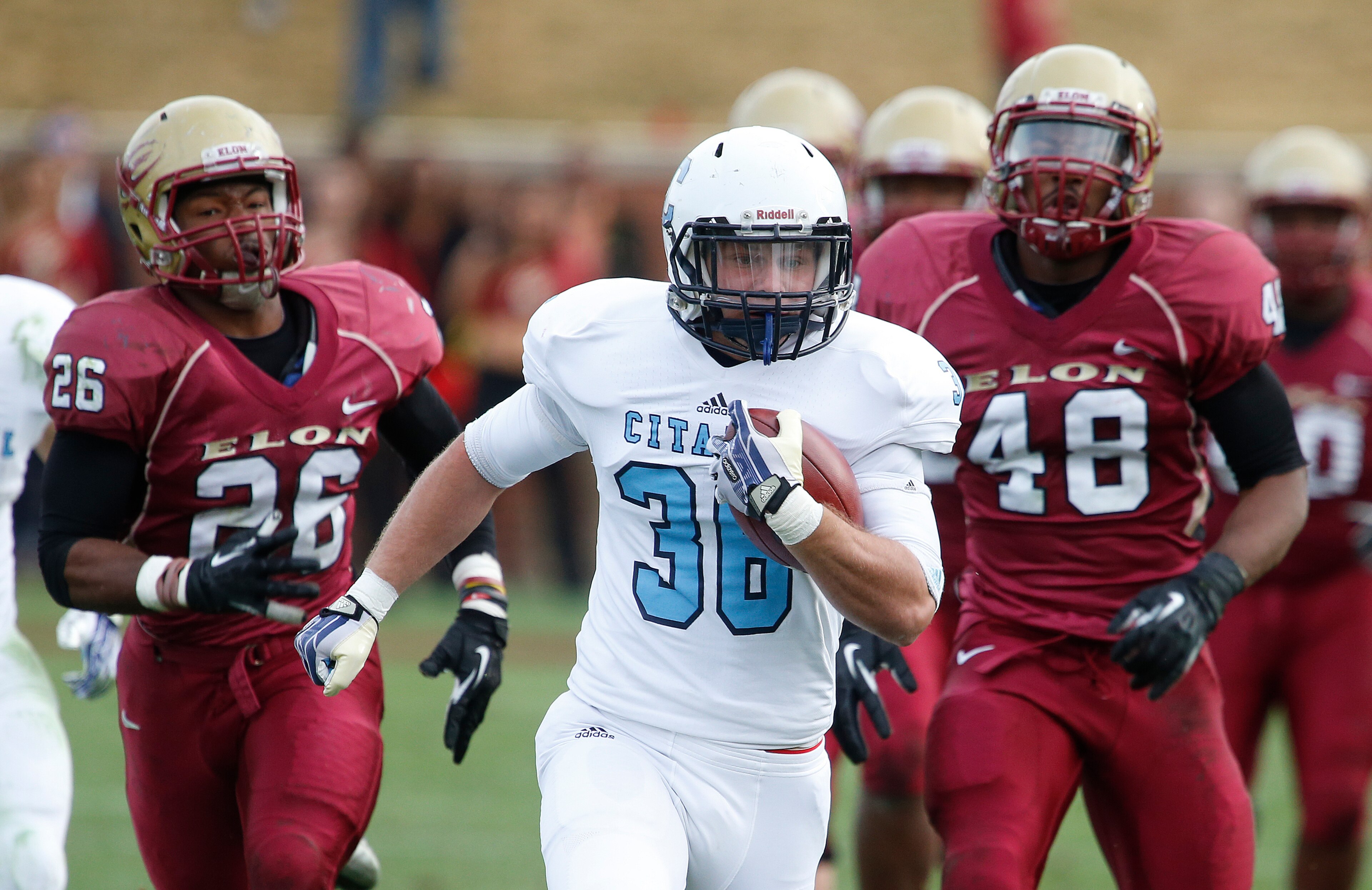 Tyler Renew ran for 137 yards and a touchdown for The Citadel on Saturday.