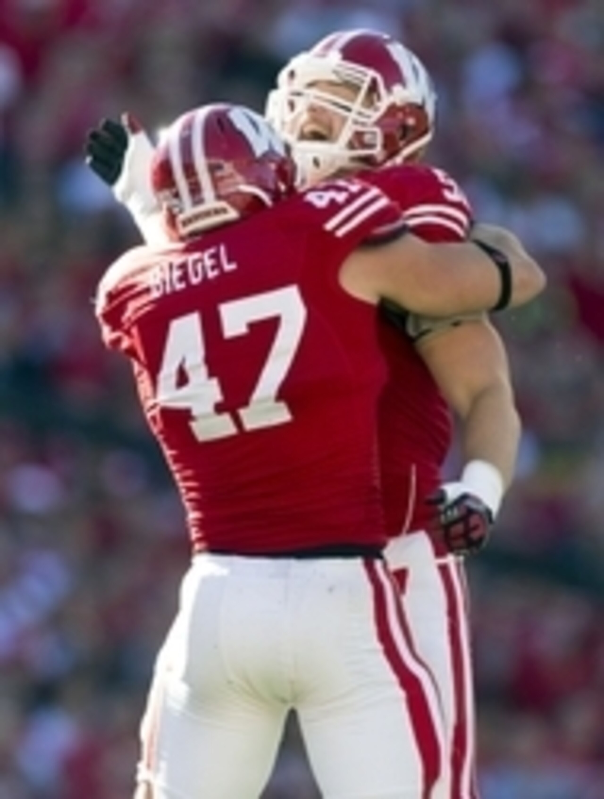Vince Biegel will need to improve for the Badgers to be successful against the tougher teams on their schedule. Vince Biegel will need to improve for the Badgers to be successful against the tougher teams on their schedule.