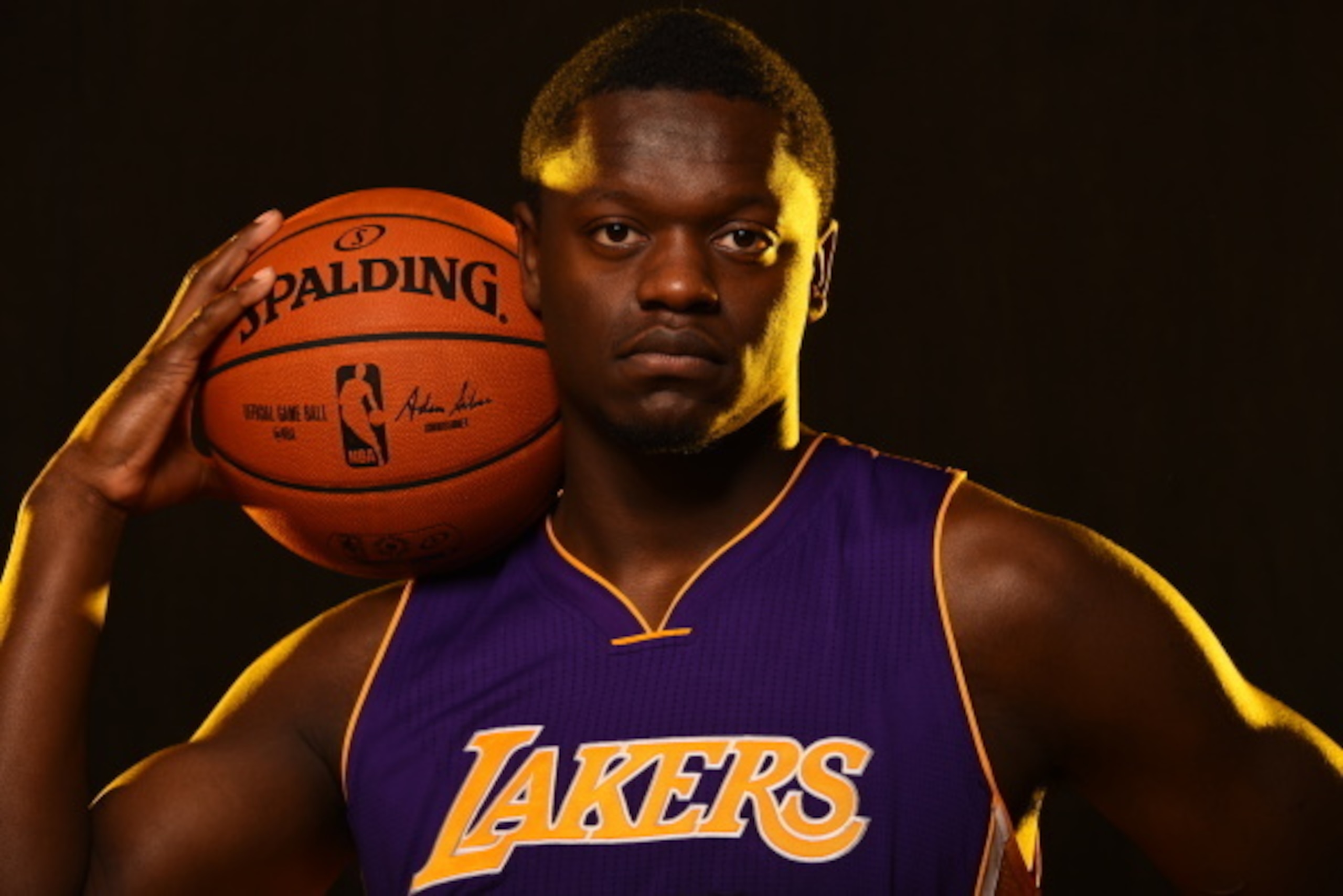 How long will it take Julius Randle to enter the Los Angeles Lakers staring lineup in 2014-15?