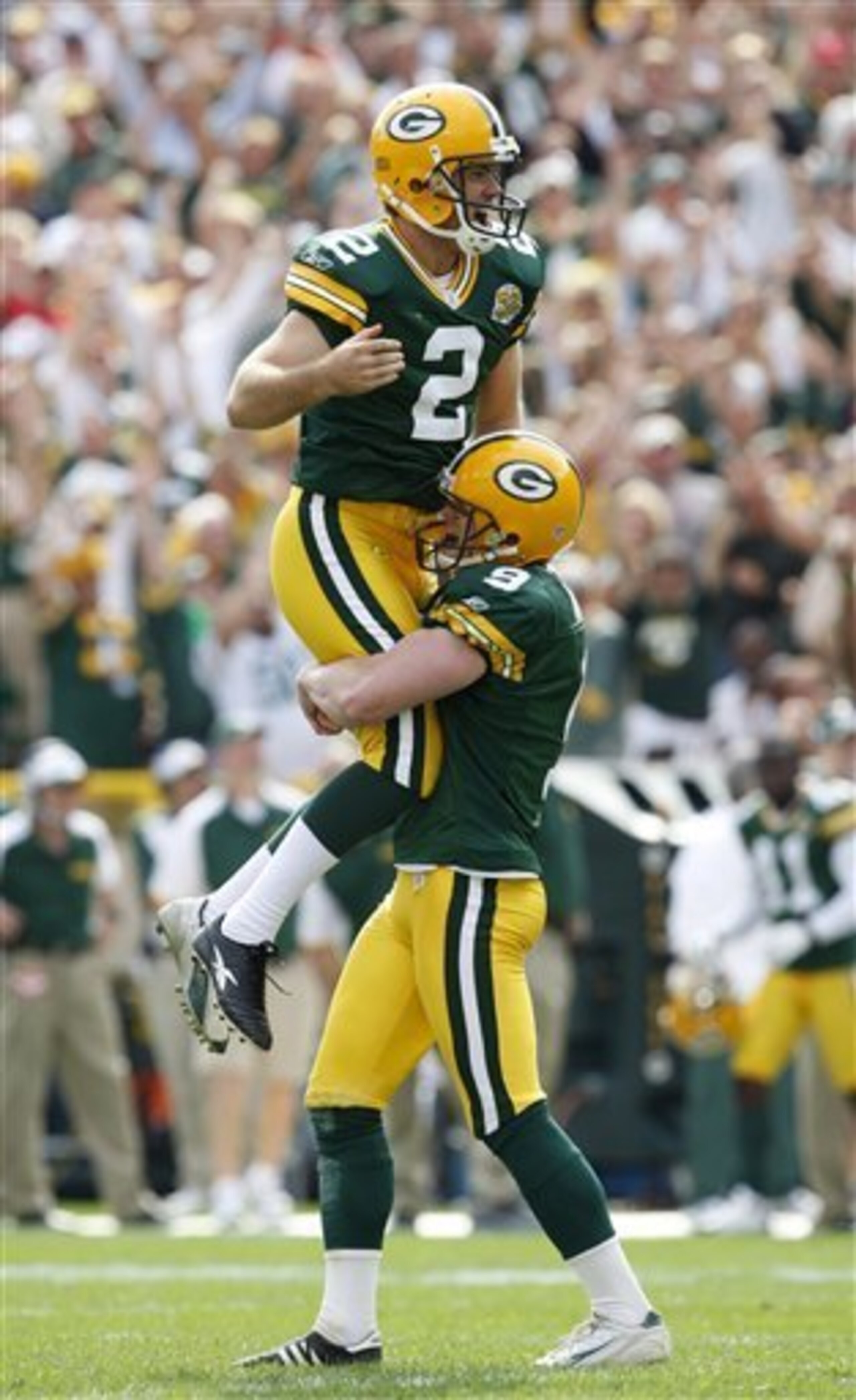 Mason Crosby was clutch in his NFL debut.