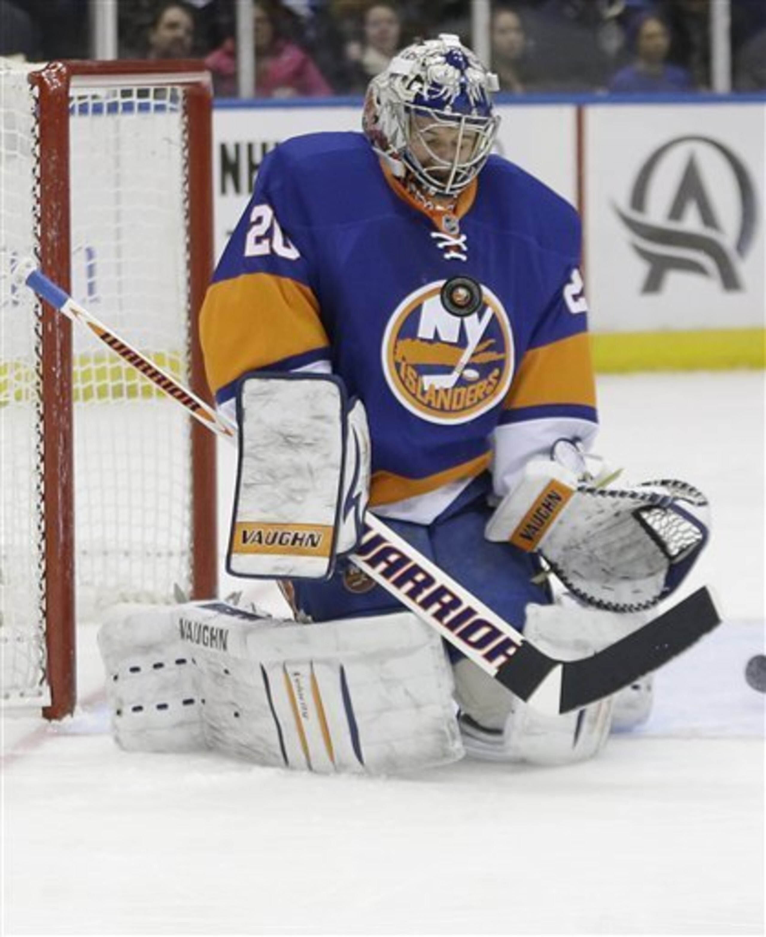 Evgeni Nabokov will face a different kind of pressure in 2014-15.