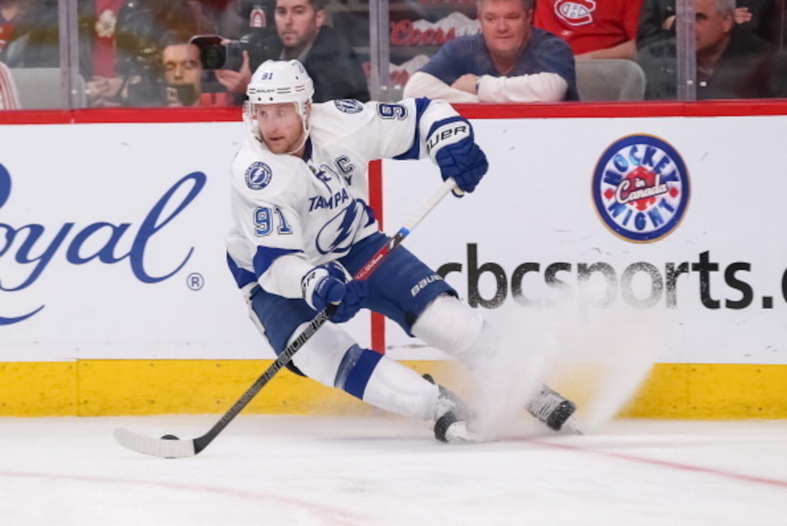 Lightning captain Steven Stamkos will look to put up gaudy numbers this season.