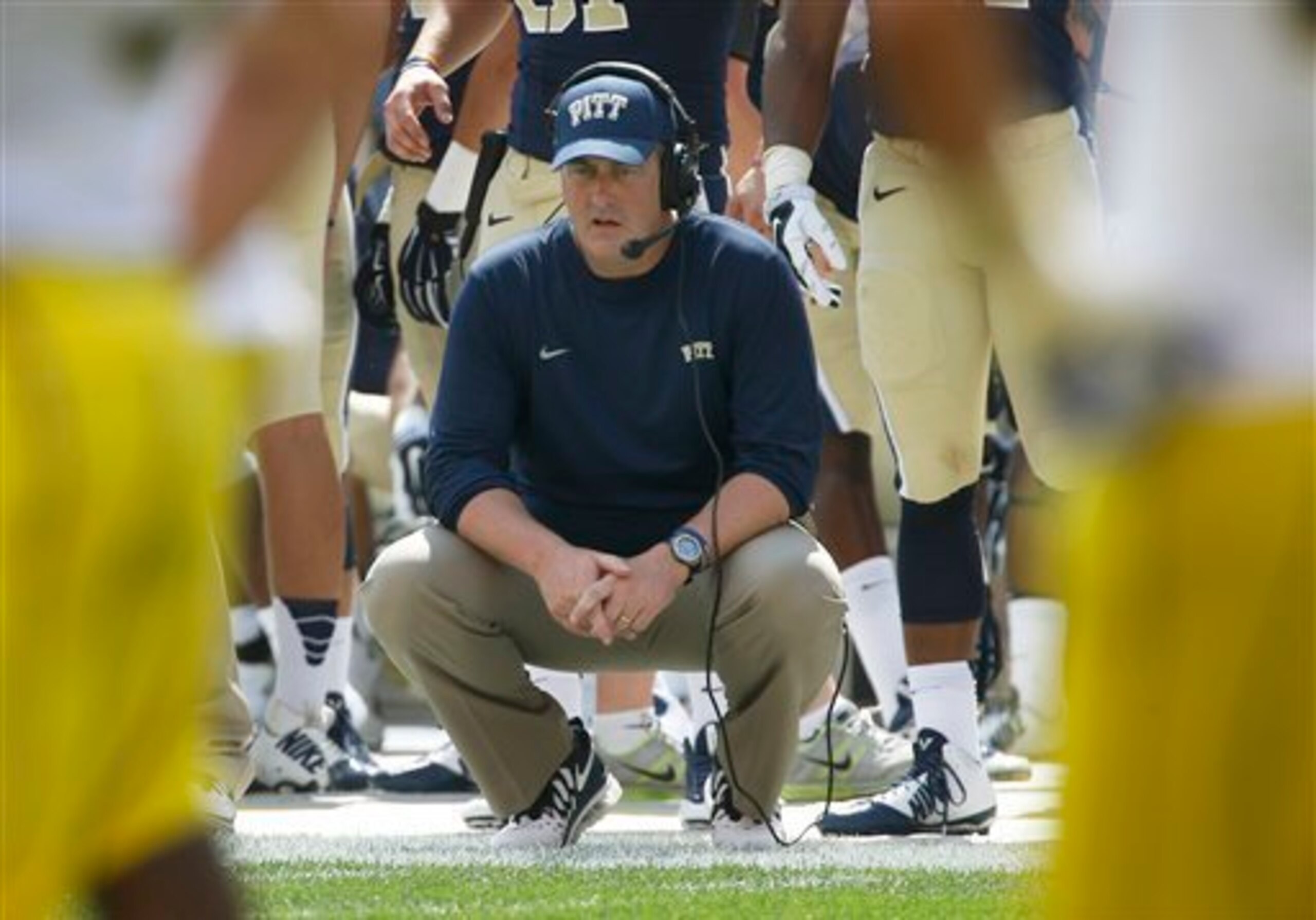 Pitt head coach Paul Chryst dismissed Tra'Von Chapman in August of 2013