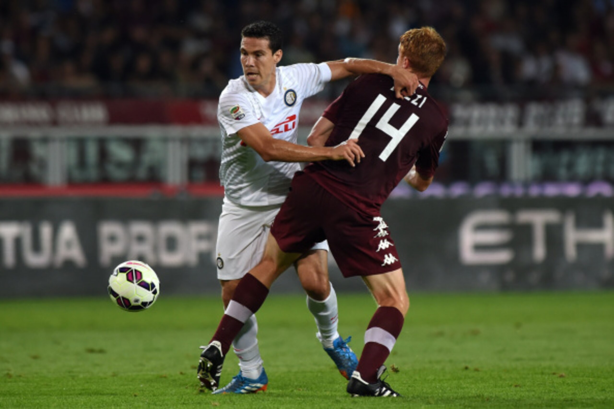 Inter's Hernanes had a quiet but solid start to the season.