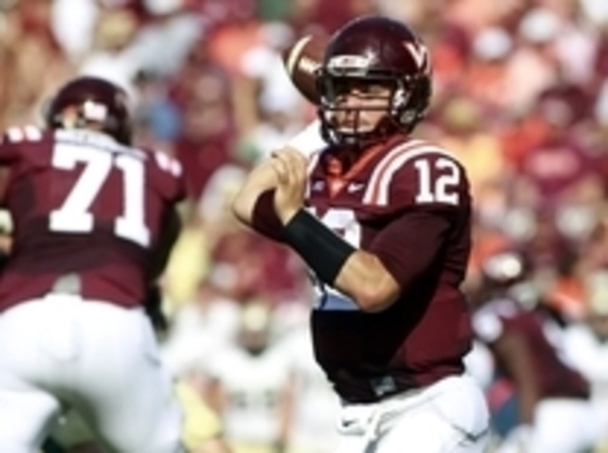 Virginia Tech quarterback Michael Brewer