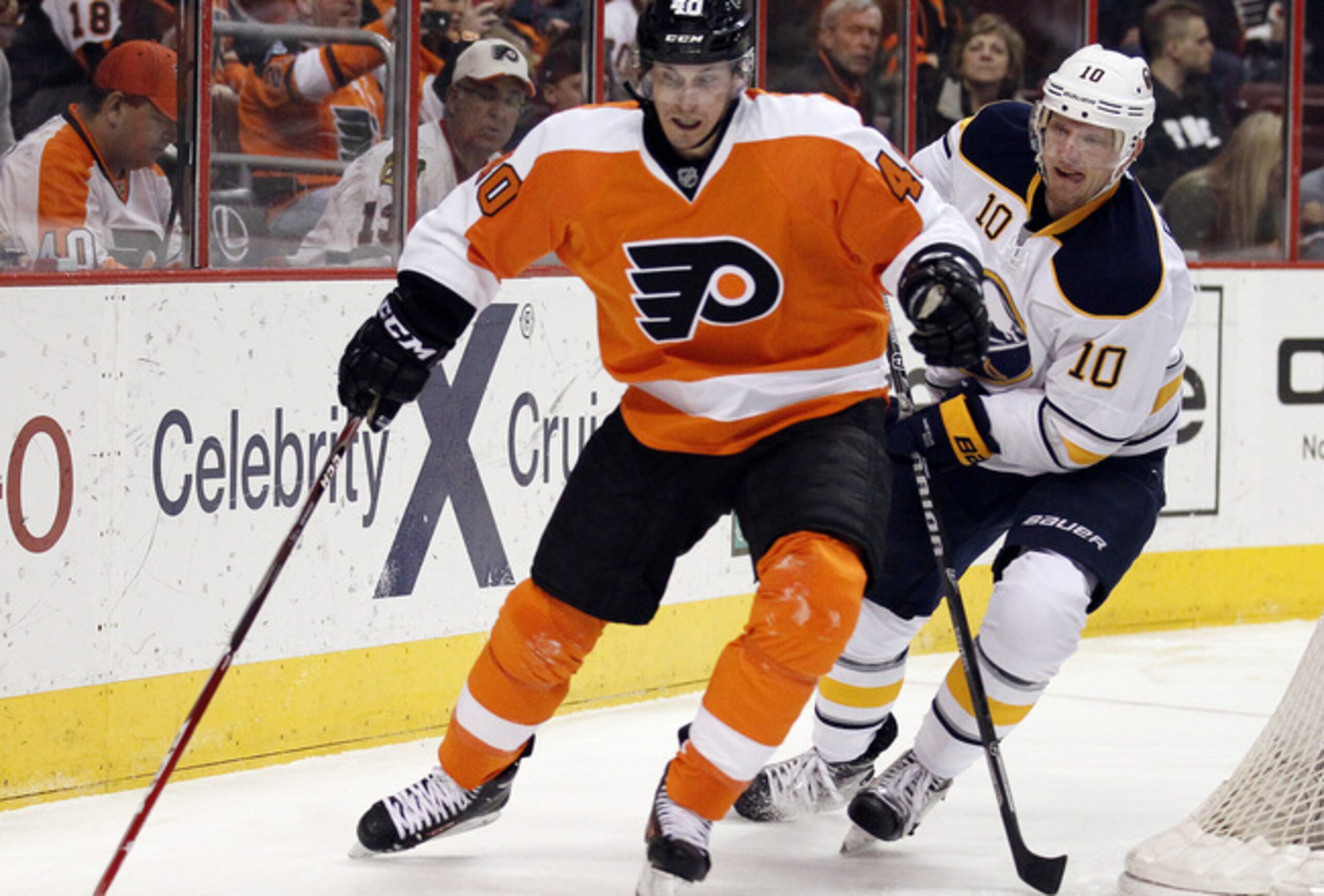 If Vincent Lecavalier earns the top-line spot, the Flyers may be in trouble.