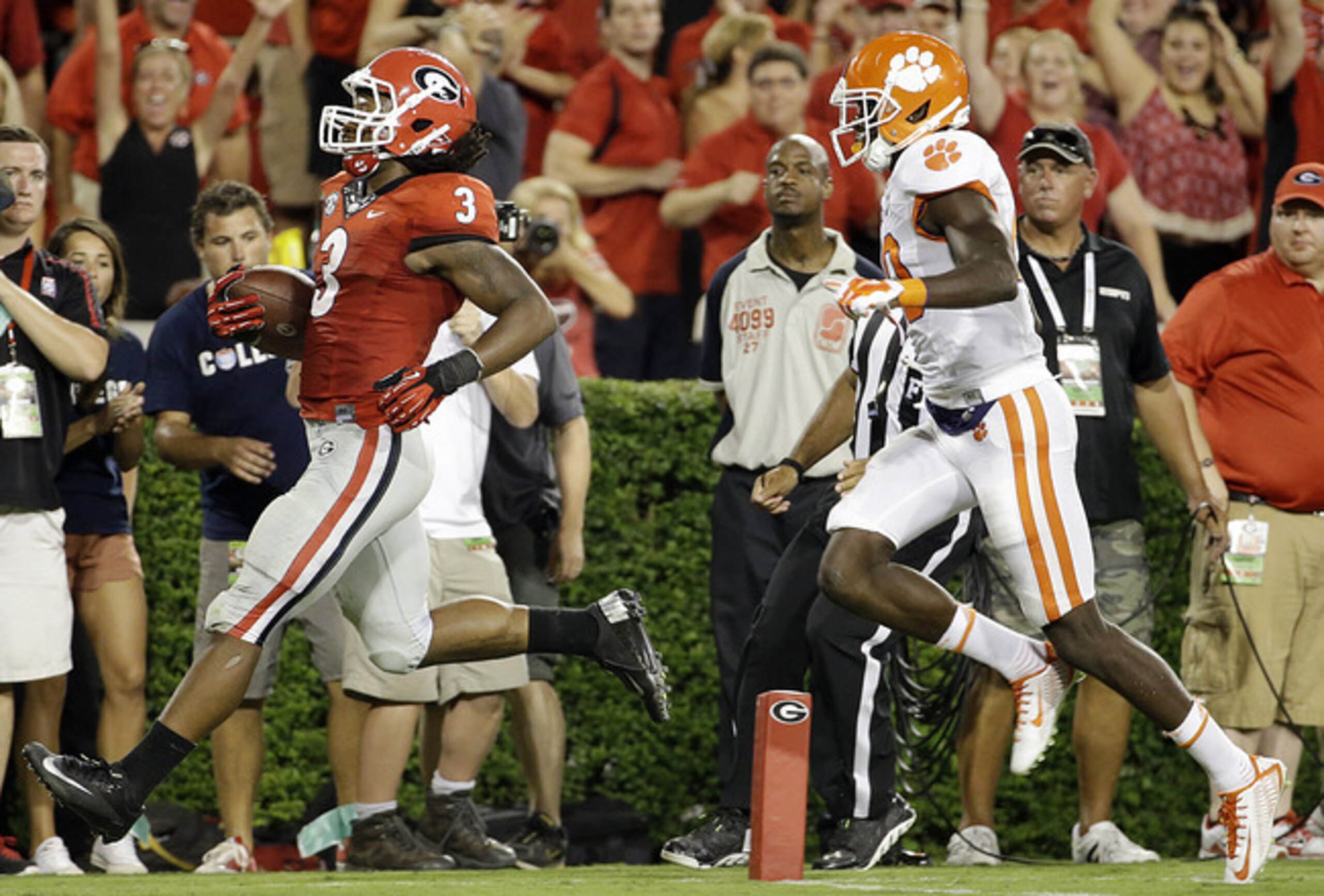 Gurley made headlines for his recent dominance of Clemson