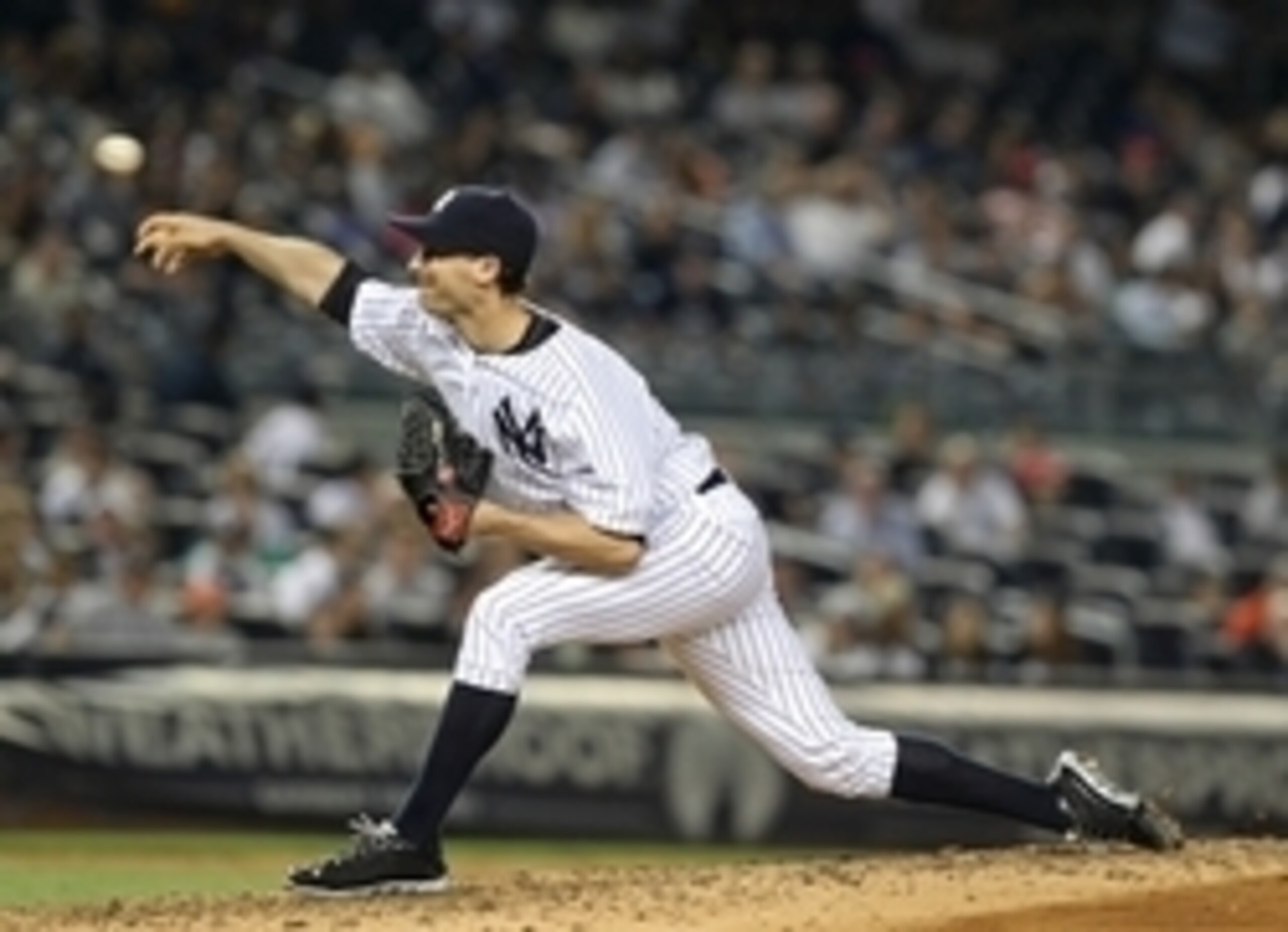 Mitchell made his MLB debut for the Yankees in one August game.