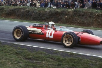 Ludovico Scarfiotti driving for Ferrari.