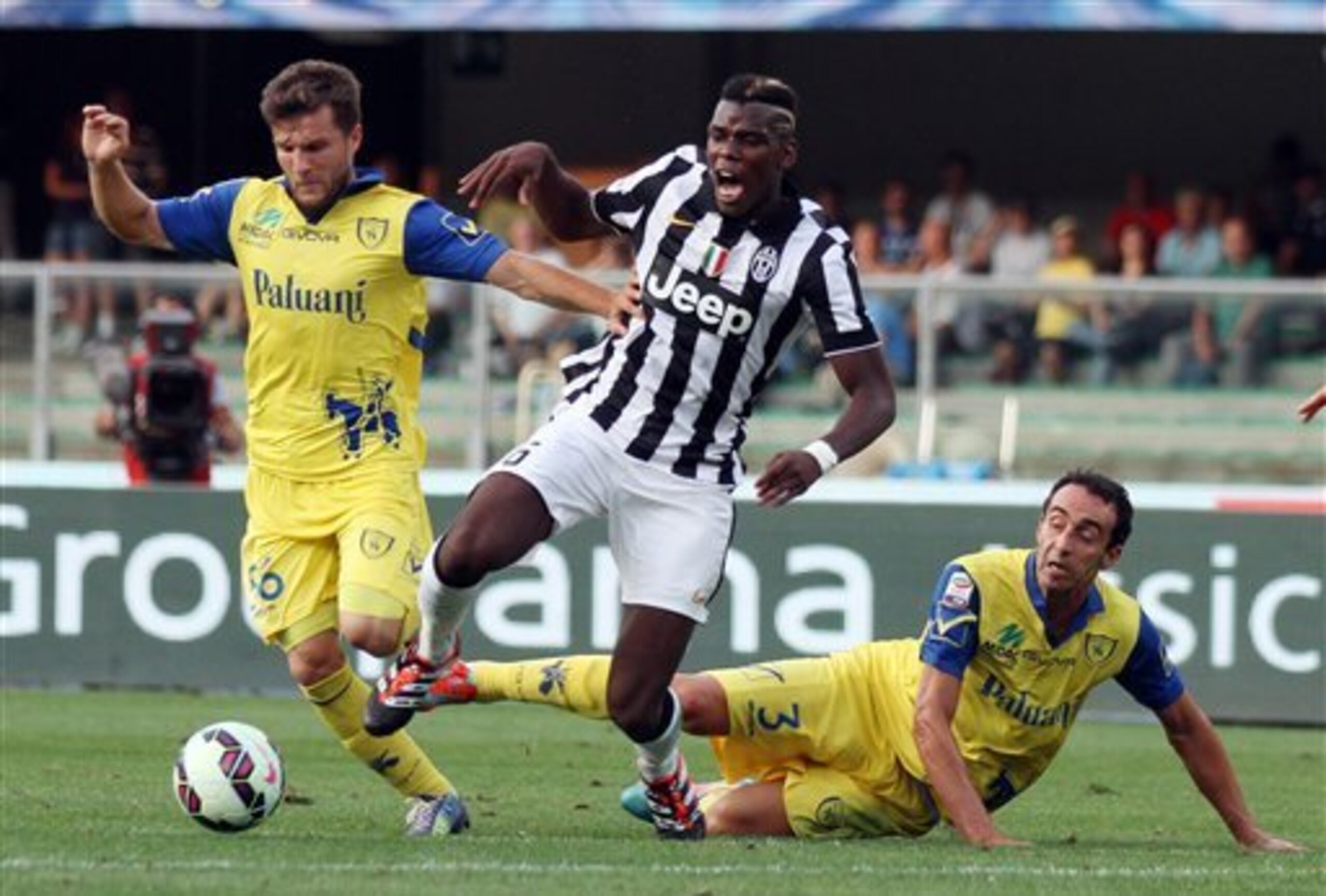 Juve's Paul Pogba is someone to look out for.