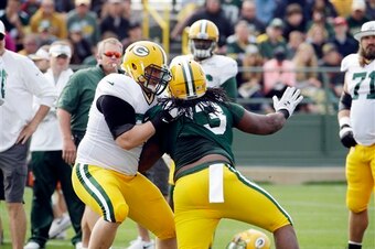 Once healed, JC Tretter will have a lot of pressure to perform.