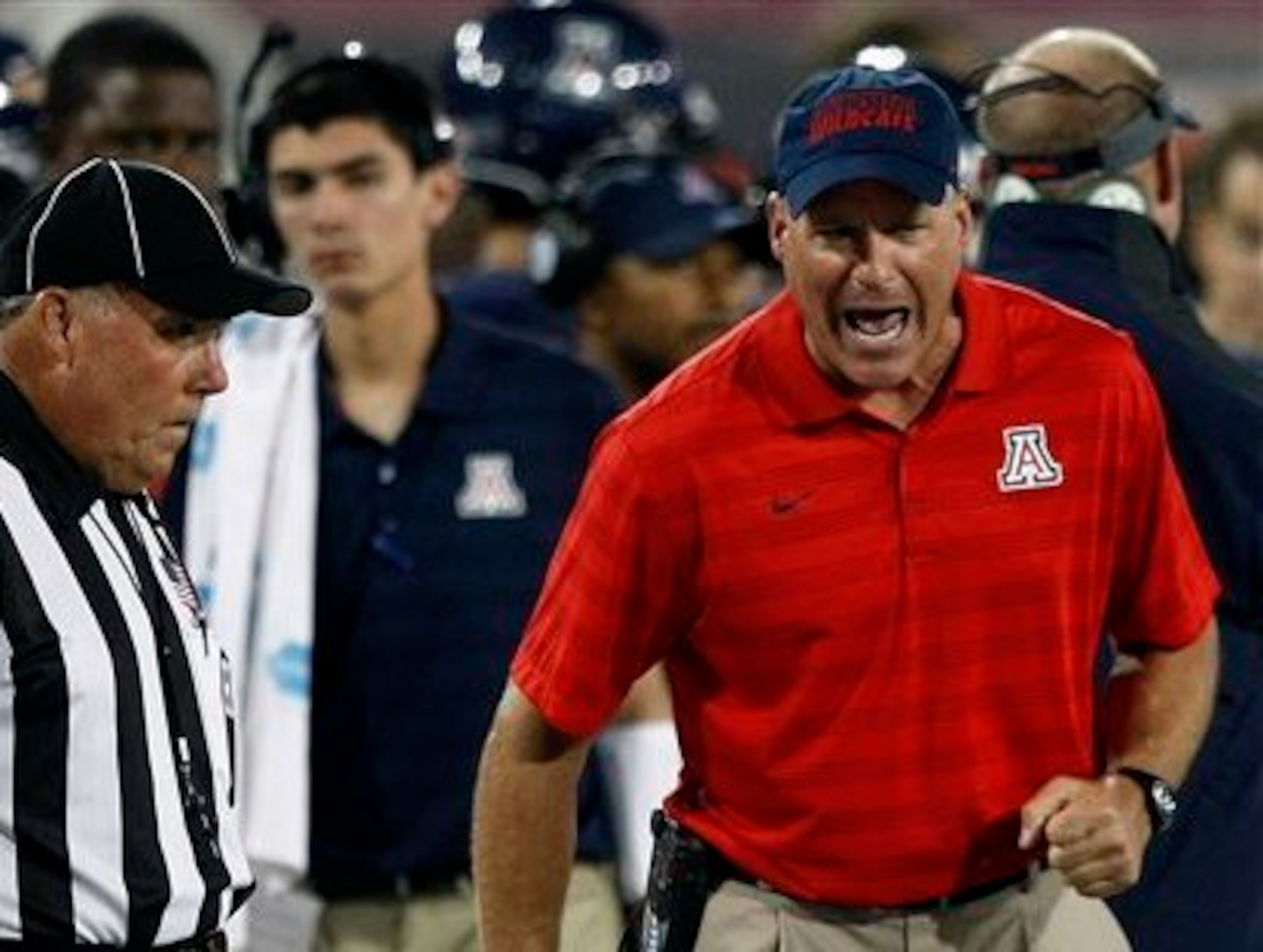 Arizona coach Rich Rodriguez Arizona coach Rich Rodriguez