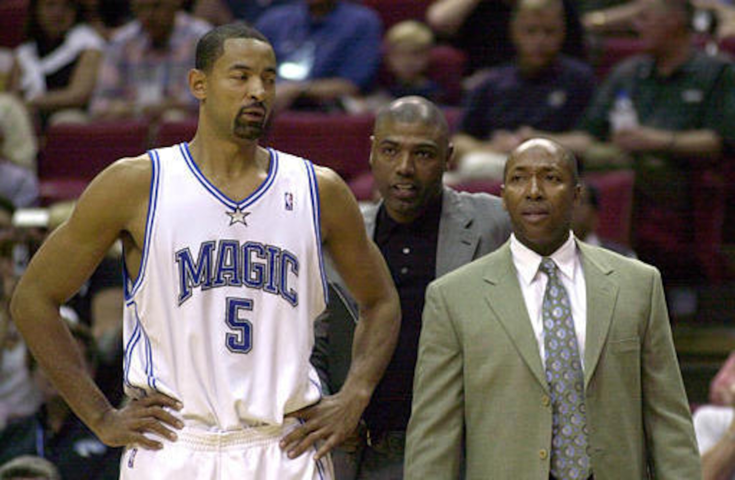 There was a lot to think about for Juwan Howard during a failed 2003-04 campaign.