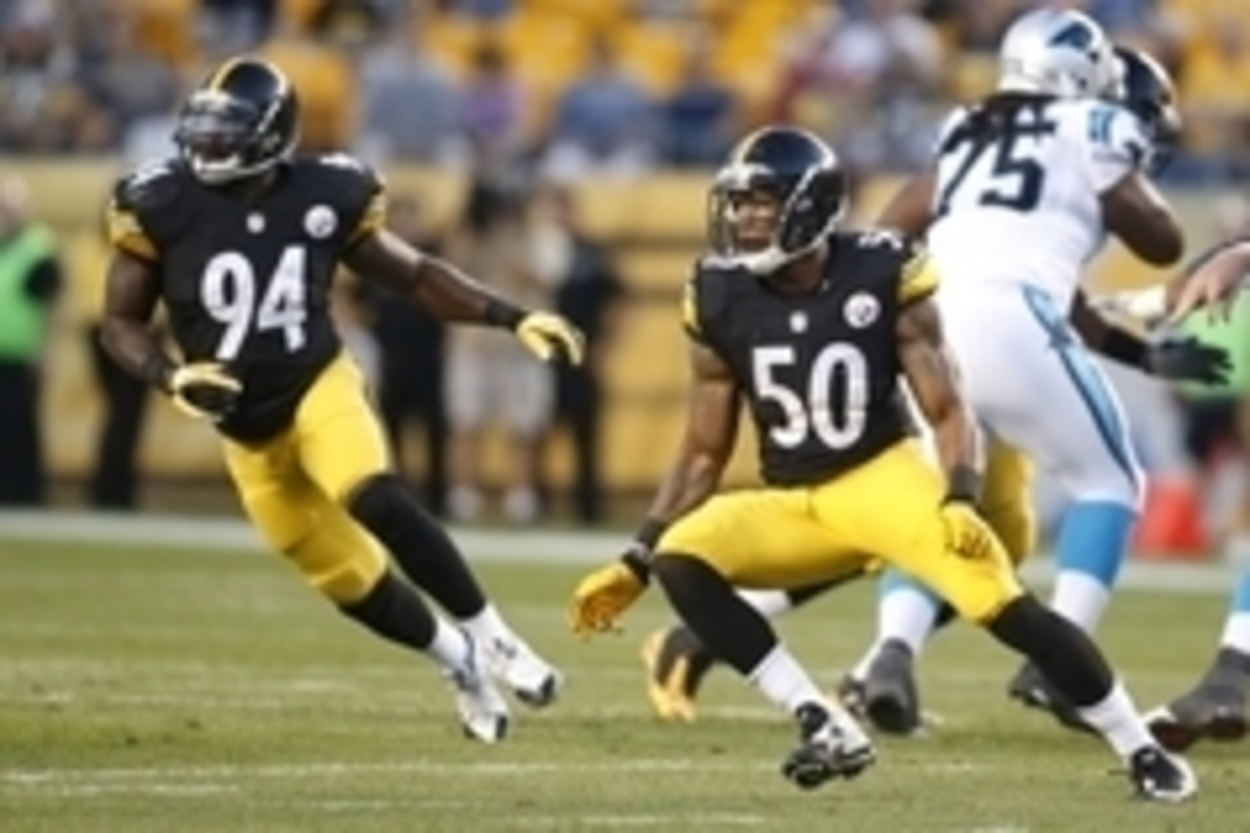 Inside linebackers Lawrence Timmons and Ryan Shazier will try to help the Steelers defense improve in 2014.