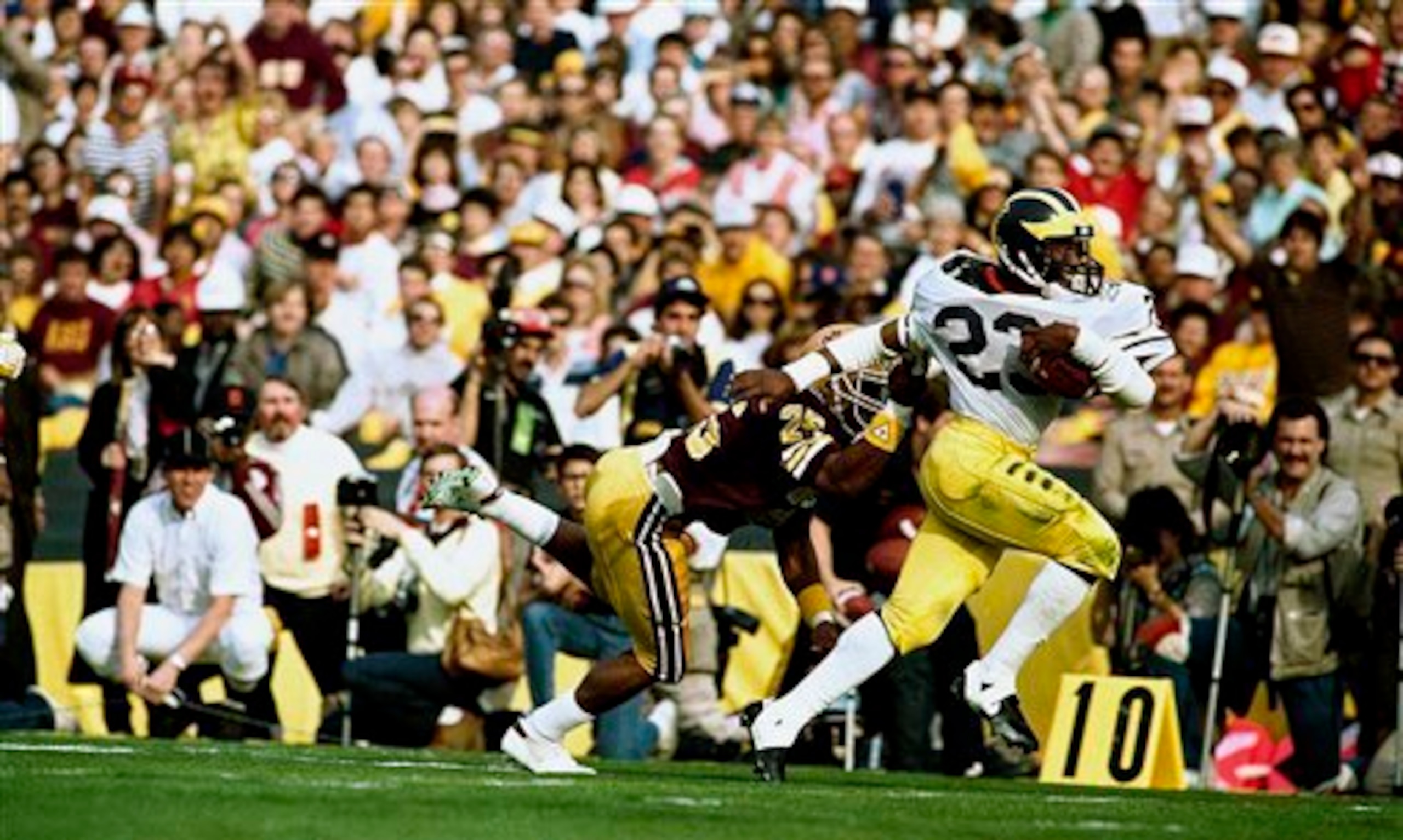 Jamie Morris was one of Michigan's top backs of all time.