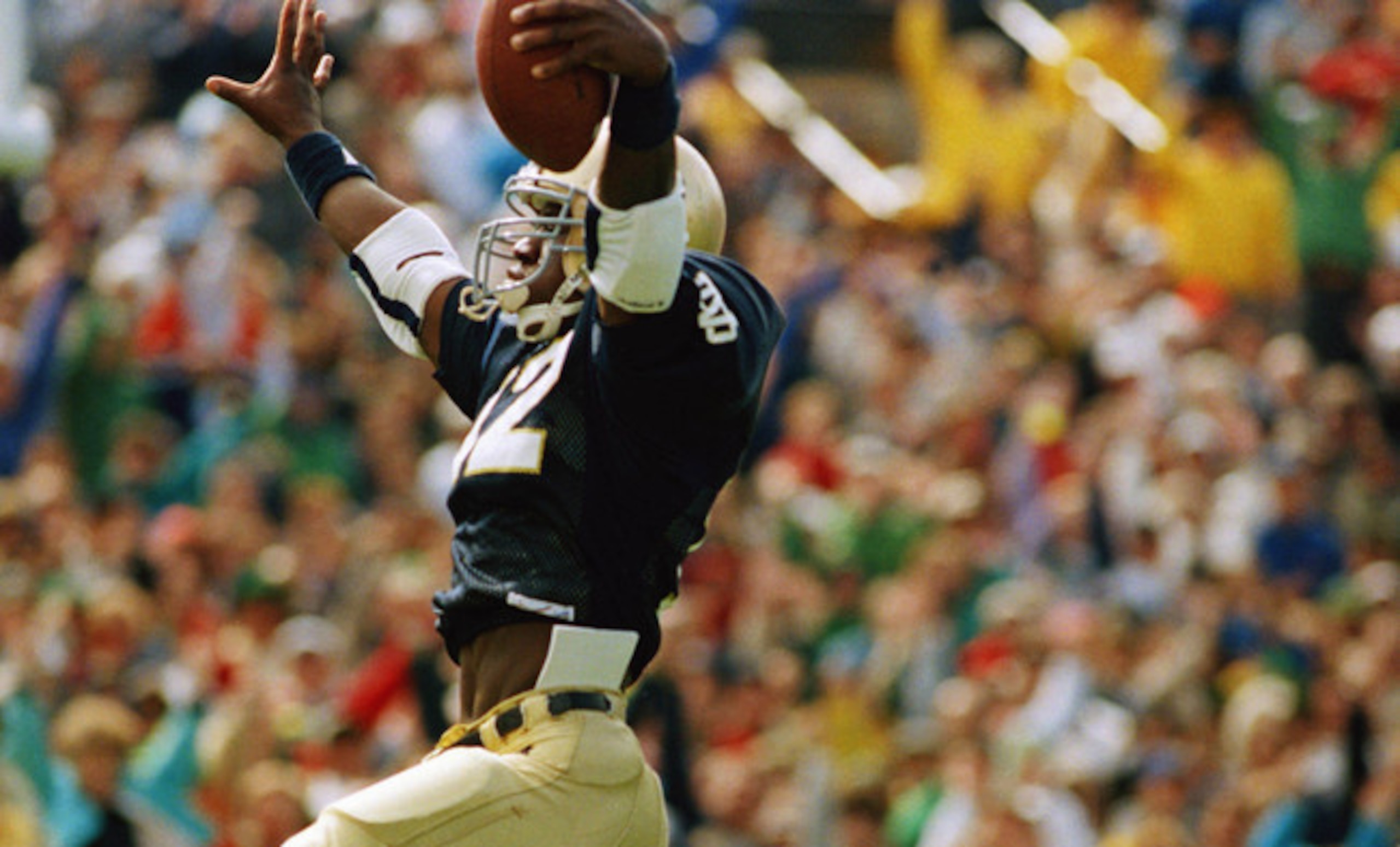 Ricky Watters was one of Notre Dame's most versatile backs ever.