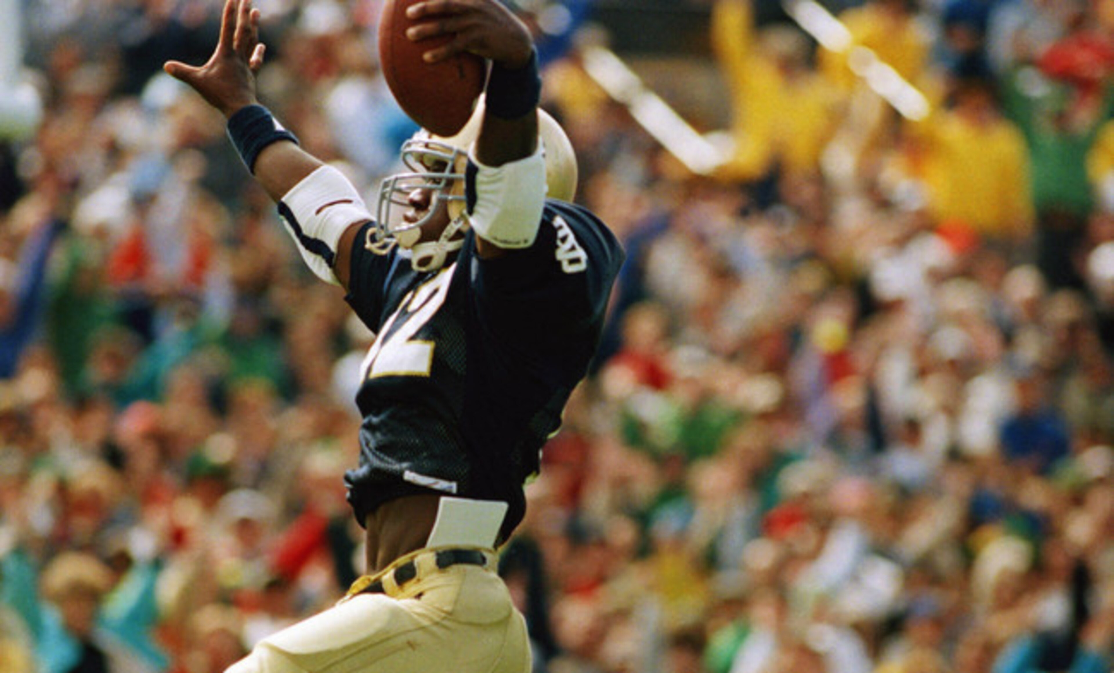 Ricky Watters was one of Notre Dame's most versatile backs ever.