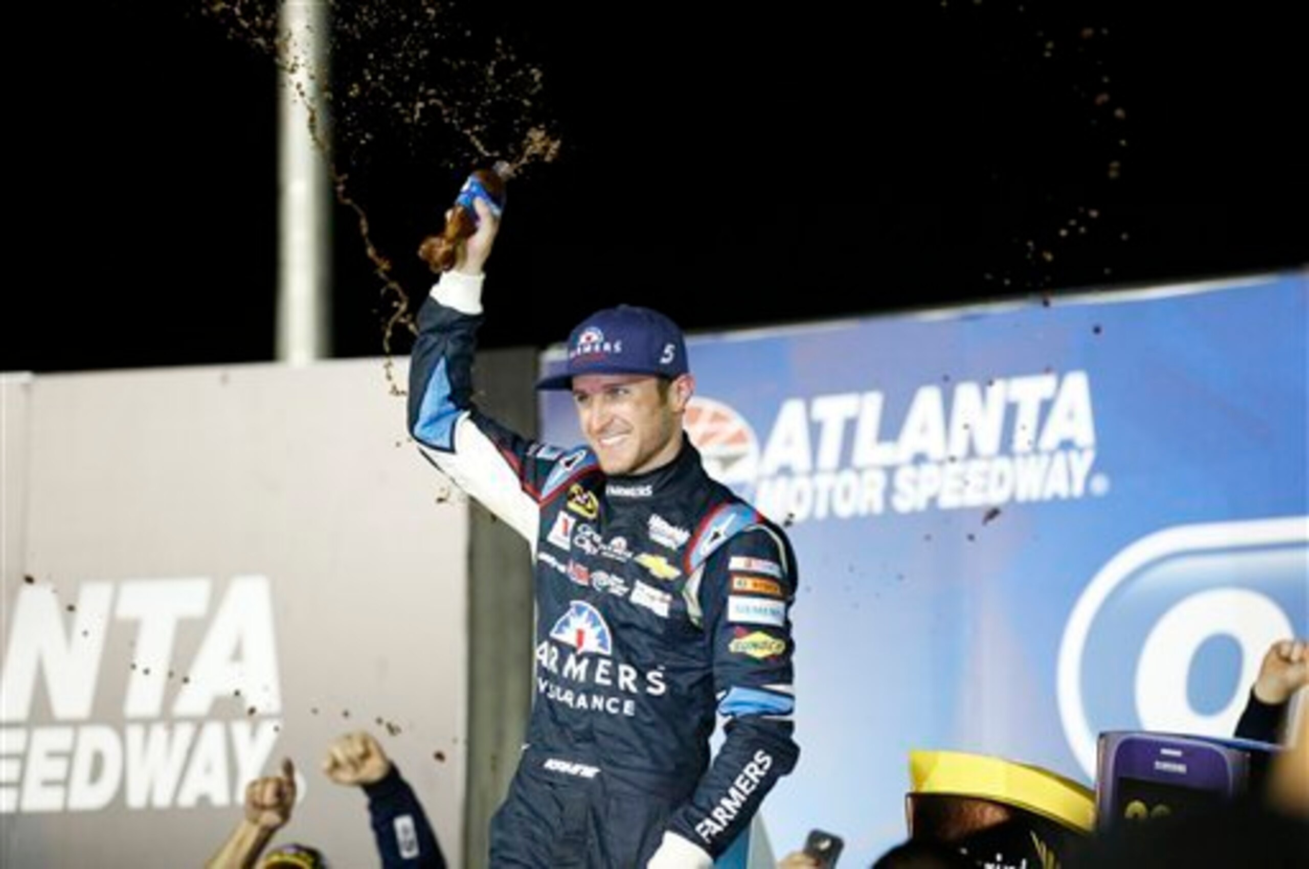 Kasey Kahne showed in Atlanta what he can do when his car is right.